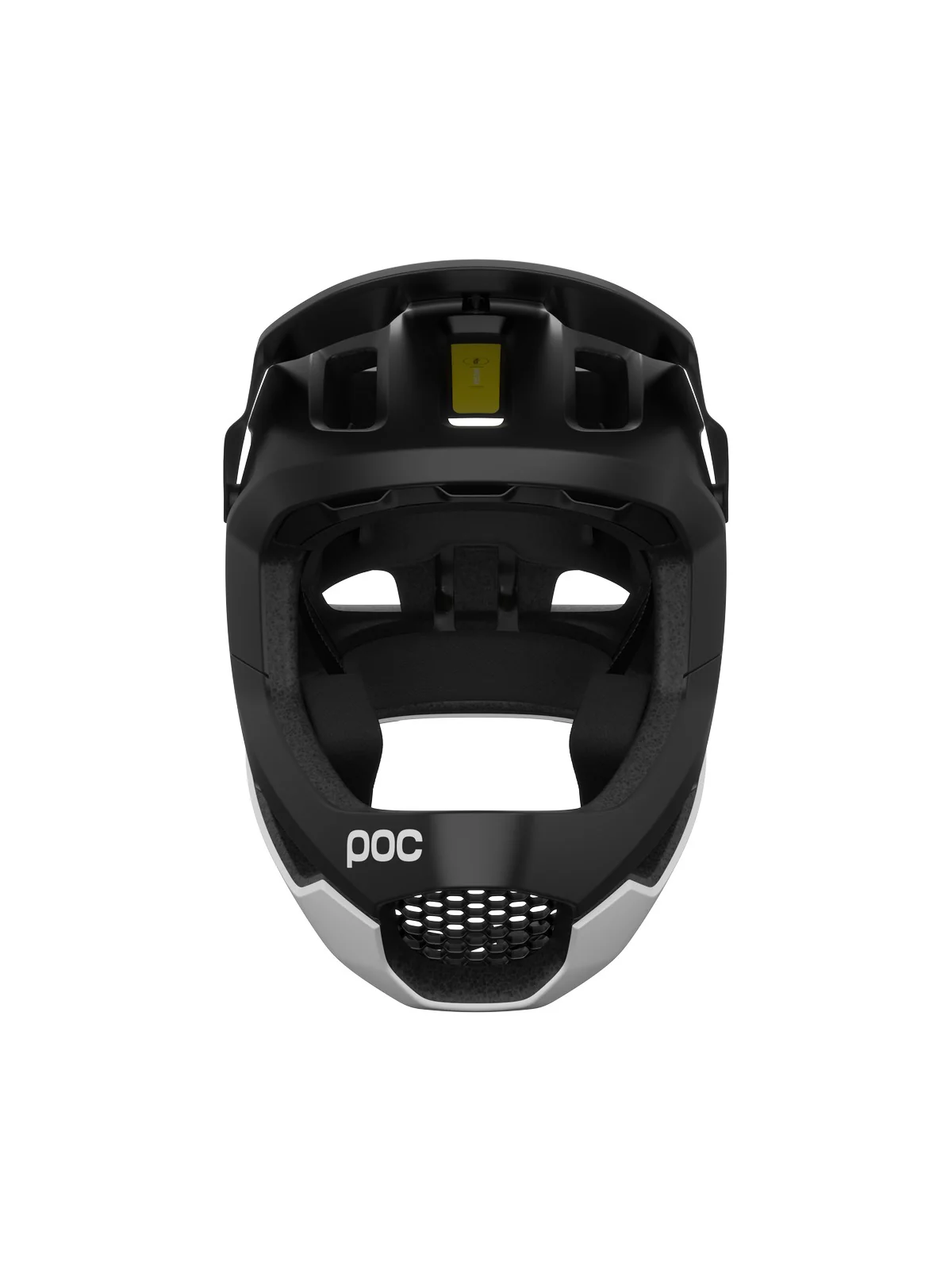 Kask rowerowy POC OTOCON RACE MIPS - Ur. Black/Hydr. White Matt - Image 6