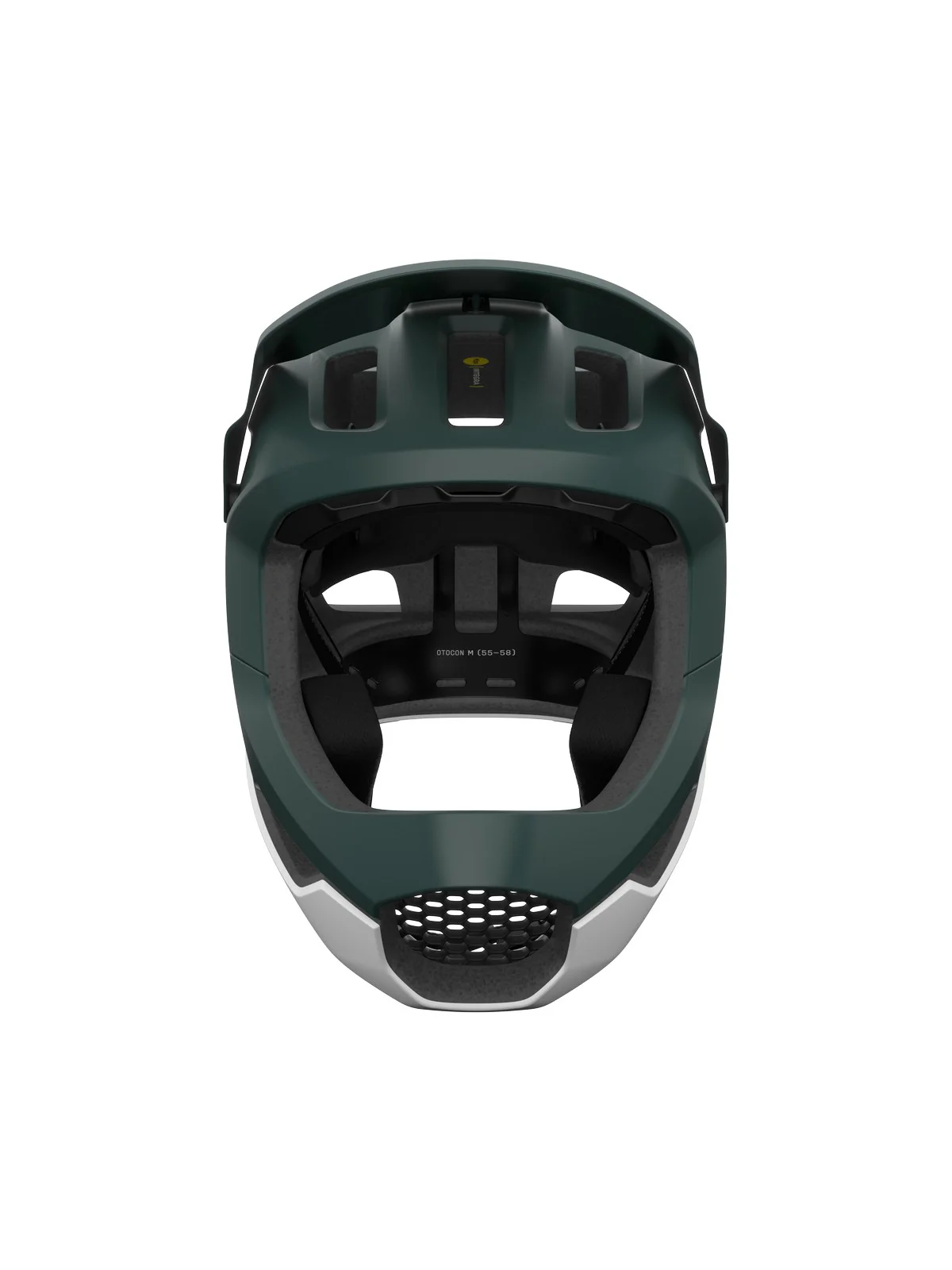 Kask rowerowy POC Otocon Race MIPS - Parg. Green Matt/Hyd. White Matt - Image 5