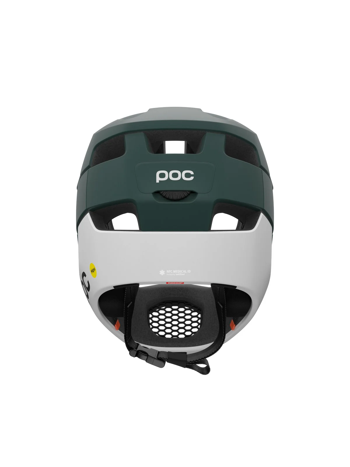 Kask rowerowy POC Otocon Race MIPS - Parg. Green Matt/Hyd. White Matt - Image 6
