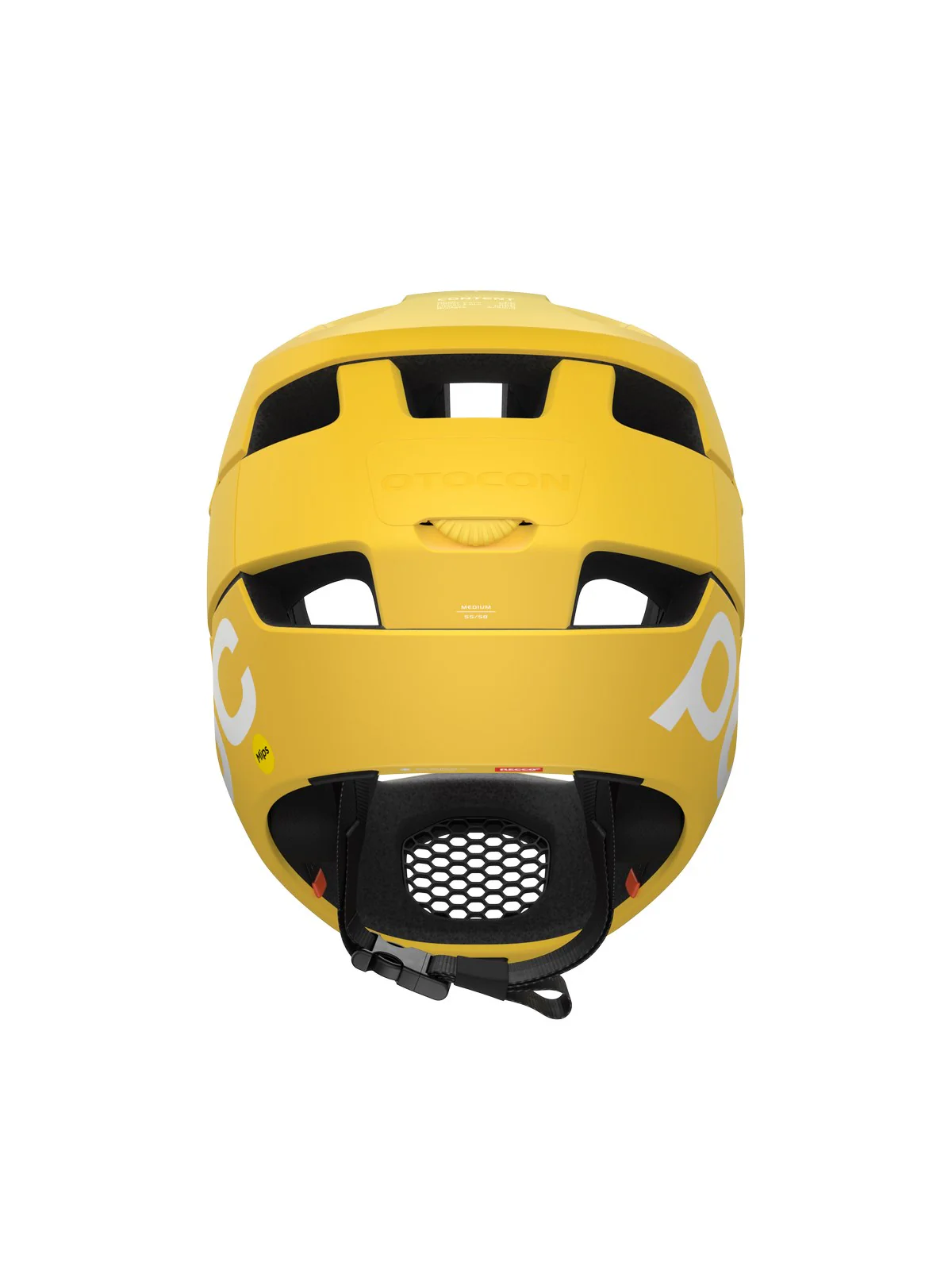 Kask rowerowy POC Otocon Race MIPS - Ave. Yellow Matt - Image 4