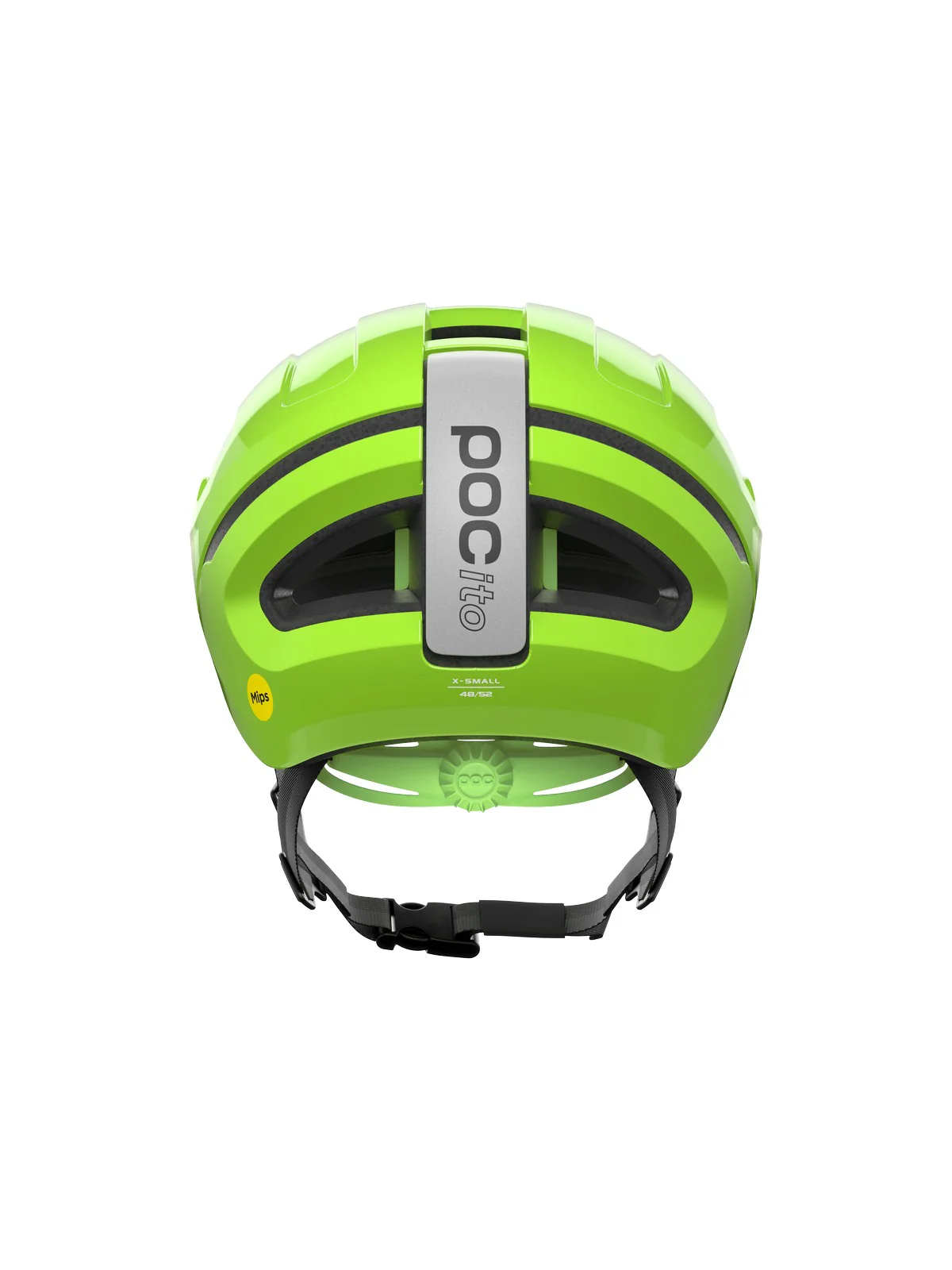 Kask rowerowy POC POCITO OMNE MIPS - Fluo. Yellow/Green - Image 4