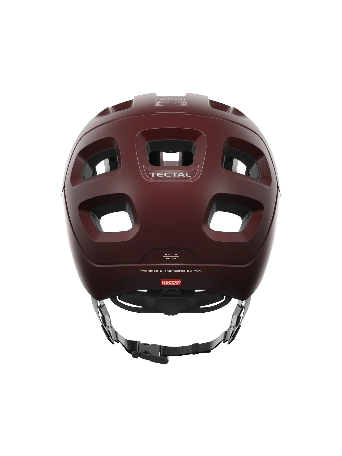 Kask rowerowy POC TECTAL - Garnet Red Matt - Image 4