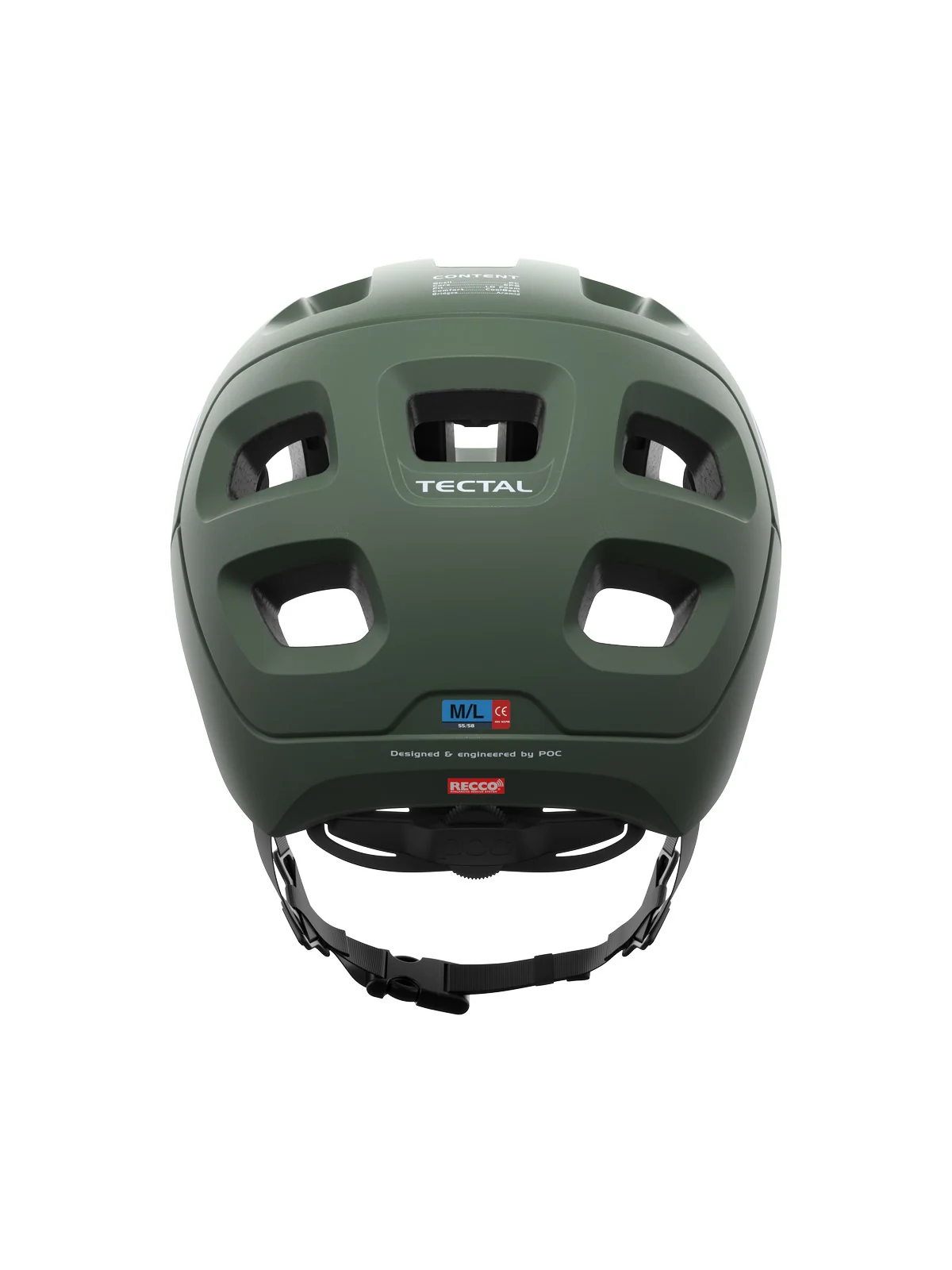 Kask rowerowy POC TECTAL - Epid. Green Metallic/Matt - Image 4