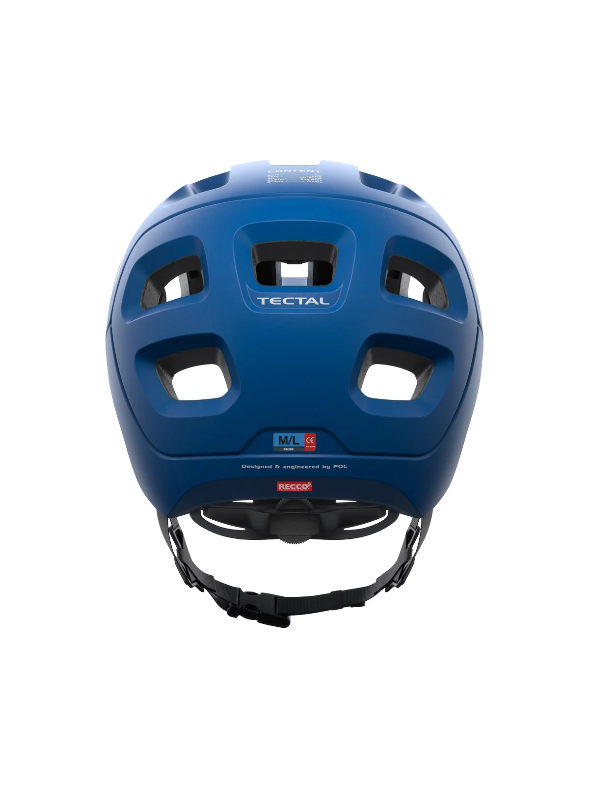 Kask rowerowy POC TECTAL - Opal Blue Metallic/Matt - Image 5