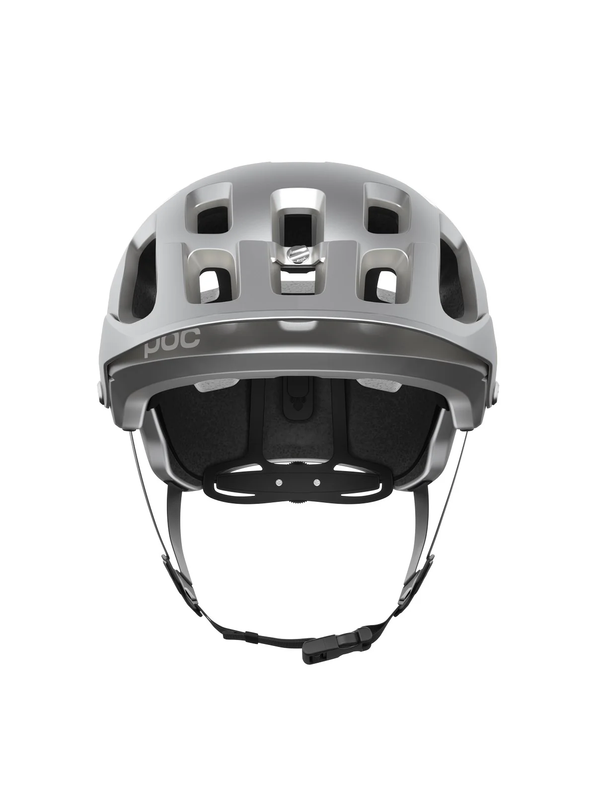 Kask rowerowy POC Tectal - Arg. Silver Matt - Image 3