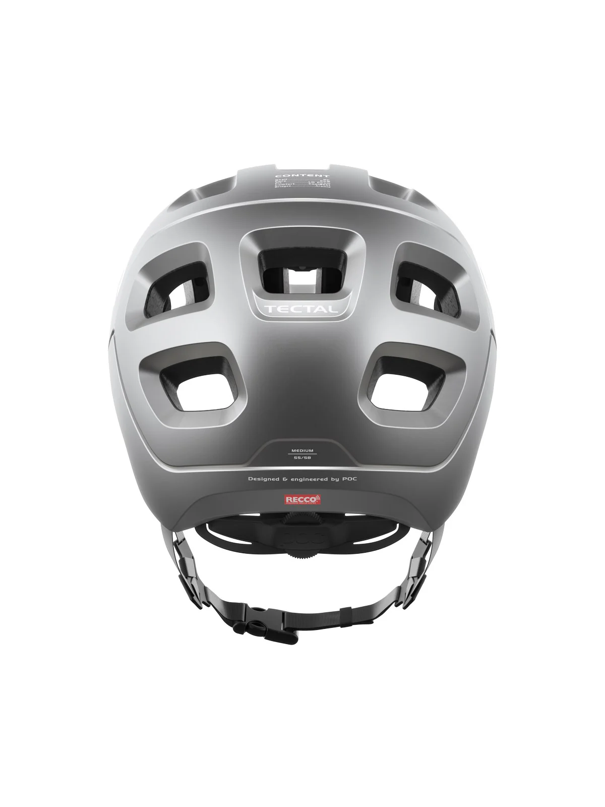 Kask rowerowy POC Tectal - Arg. Silver Matt - Image 4
