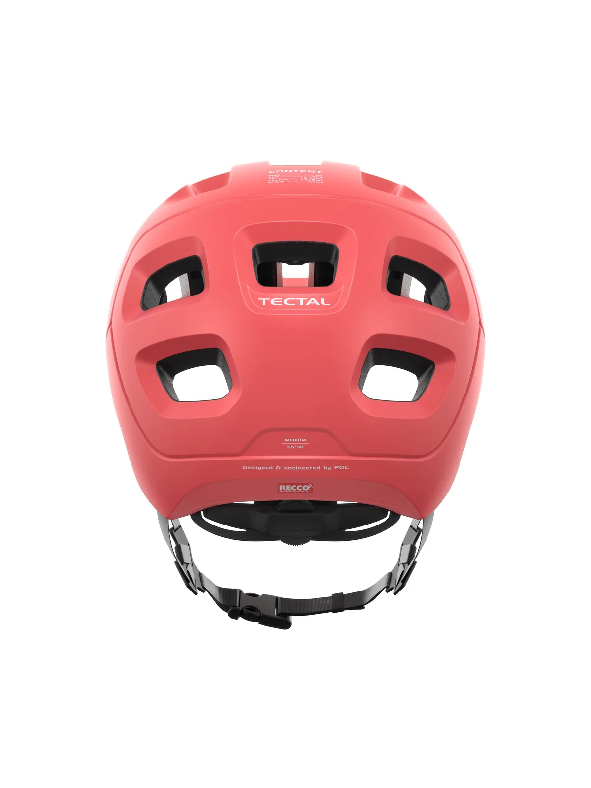 Kask rowerowy POC Tectal - Am. Coral Matt - Image 3