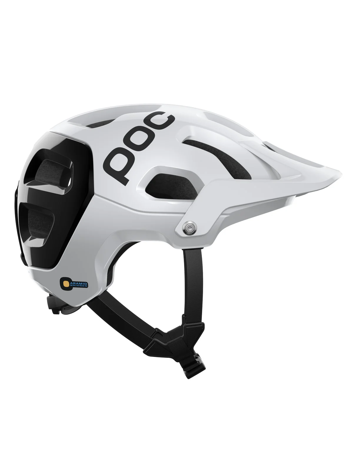 Kask rowerowy POC TECTAL RACE MIPS - Hydr. White/Ur. Black - Image 4