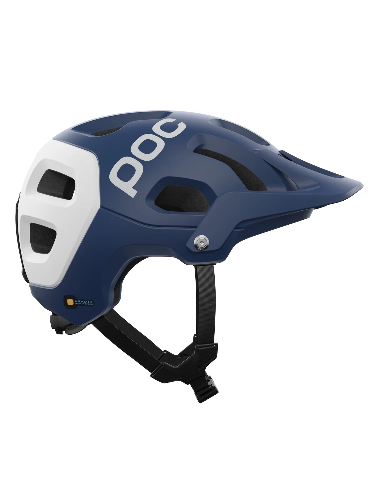 Kask rowerowy POC TECTAL RACE MIPS - Lead Blue/Hydr. White Matt - Image 3