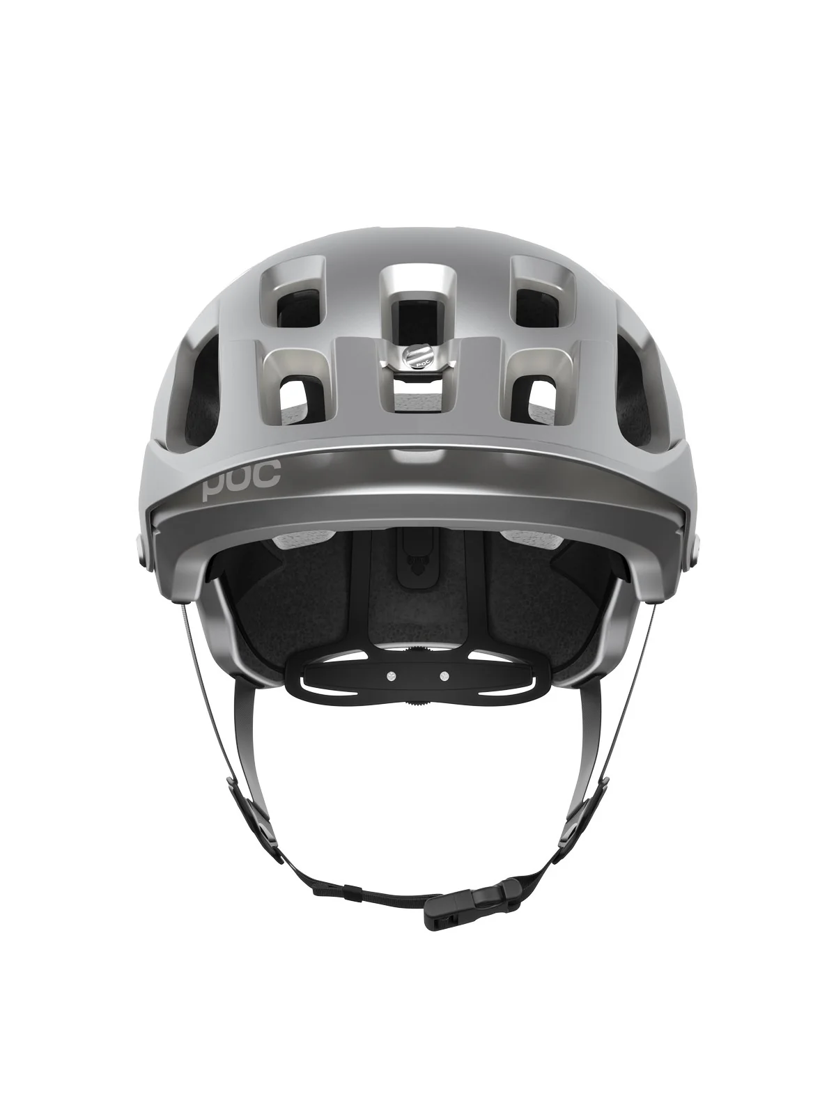 Kask rowerowy POC Tectal Race MIPS - Arg. Silver/Ur. Black Matt - Image 3