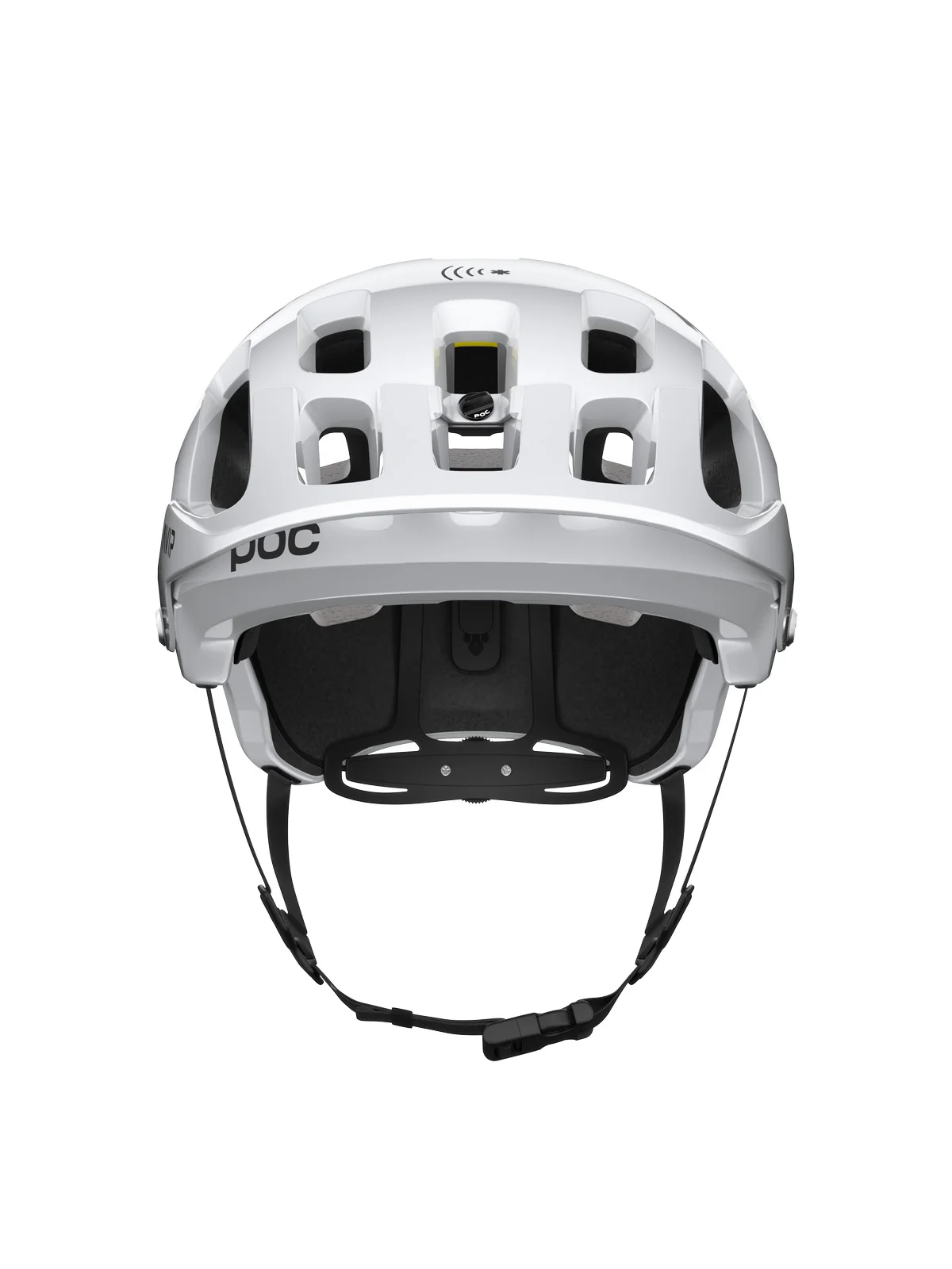 Kask rowerowy POC TECTAL RACE MIPS NFC - Hydr. White/Fluo. Orange Avip - Image 5