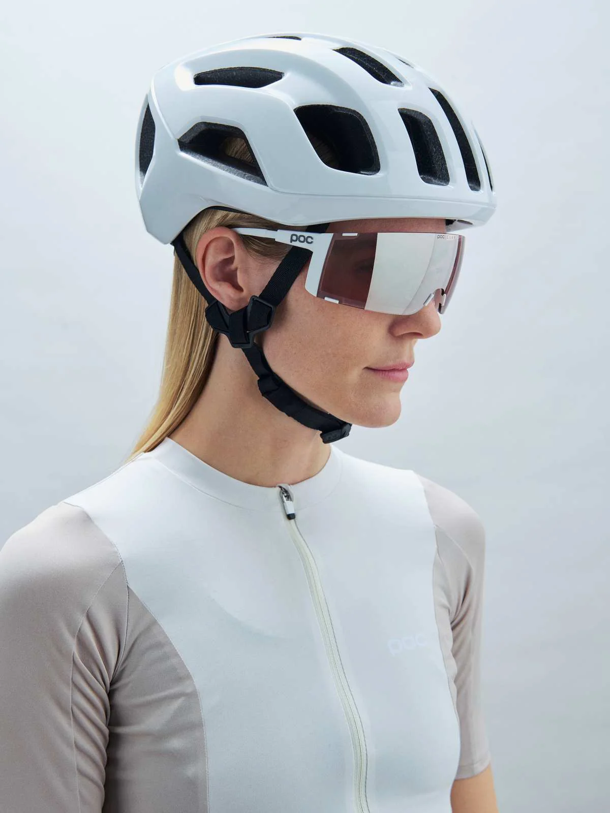 Kask rowerowy POC Ventral Air MIPS - Hyd. White/Ur. Black Matt - Image 2