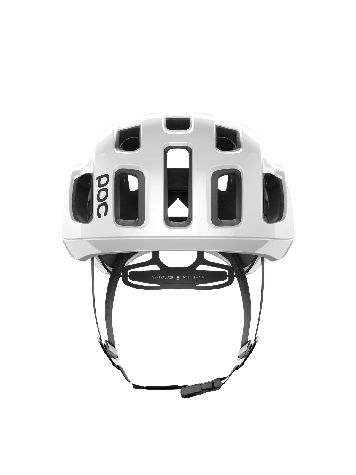 Kask rowerowy POC Ventral Air MIPS - Hyd. White/Ur. Black Matt w. Logo - Image 3