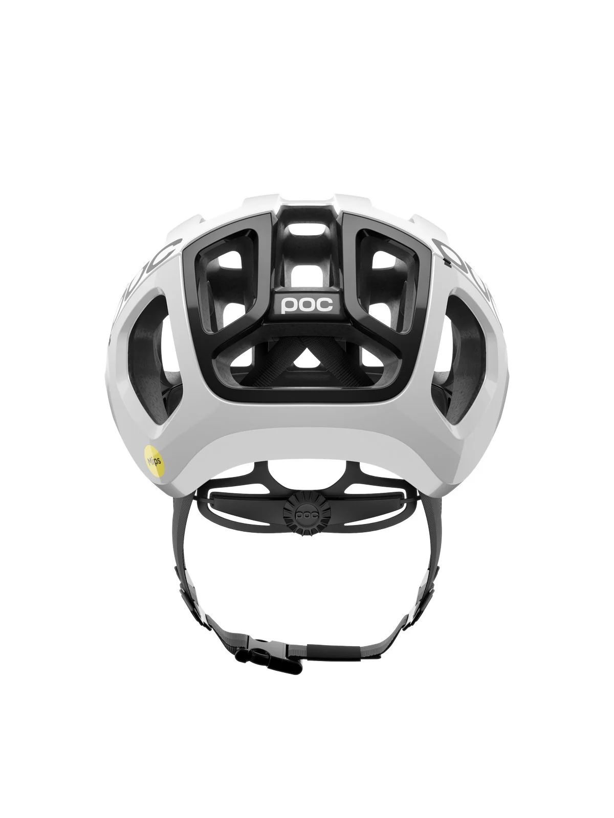 Kask rowerowy POC Ventral Air MIPS - Hyd. White/Ur. Black Matt w. Logo - Image 4