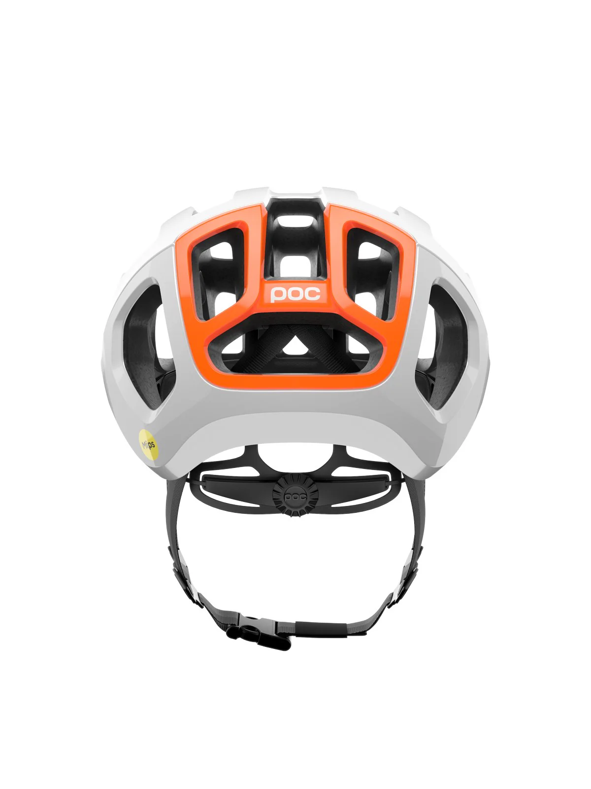 Kask rowerowy POC Ventral Air MIPS - Hyd. White/Fluo. Orange - Image 3