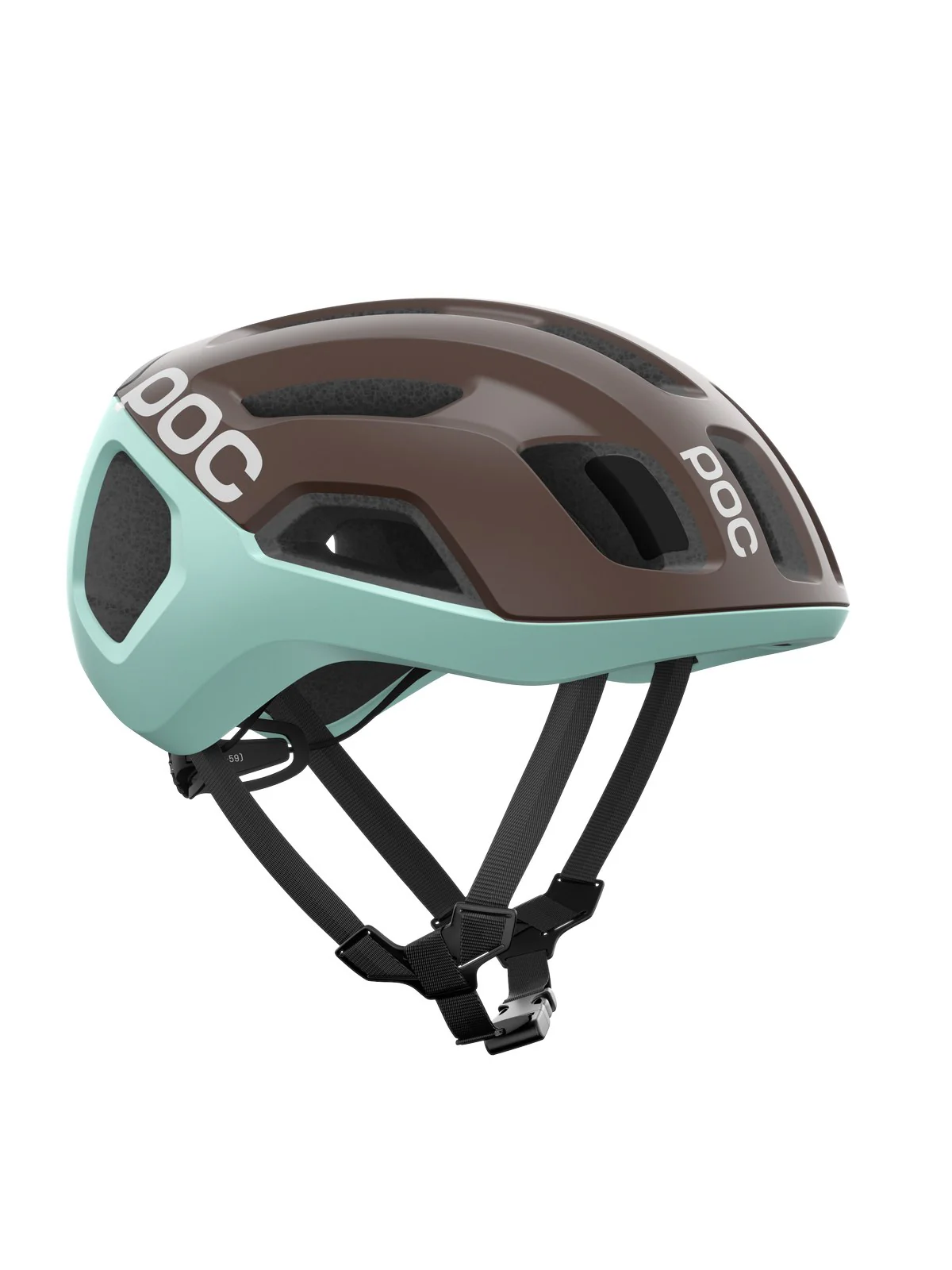 Kask rowerowy POC Ventral Air MIPS - Bron. Brown Matt/Lazurite Blue Matt - Image 2