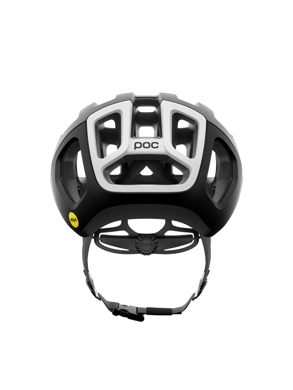 Kask rowerowy POC Ventral Air MIPS - Ur. Black Matt/Hyd. White Matt - Image 4