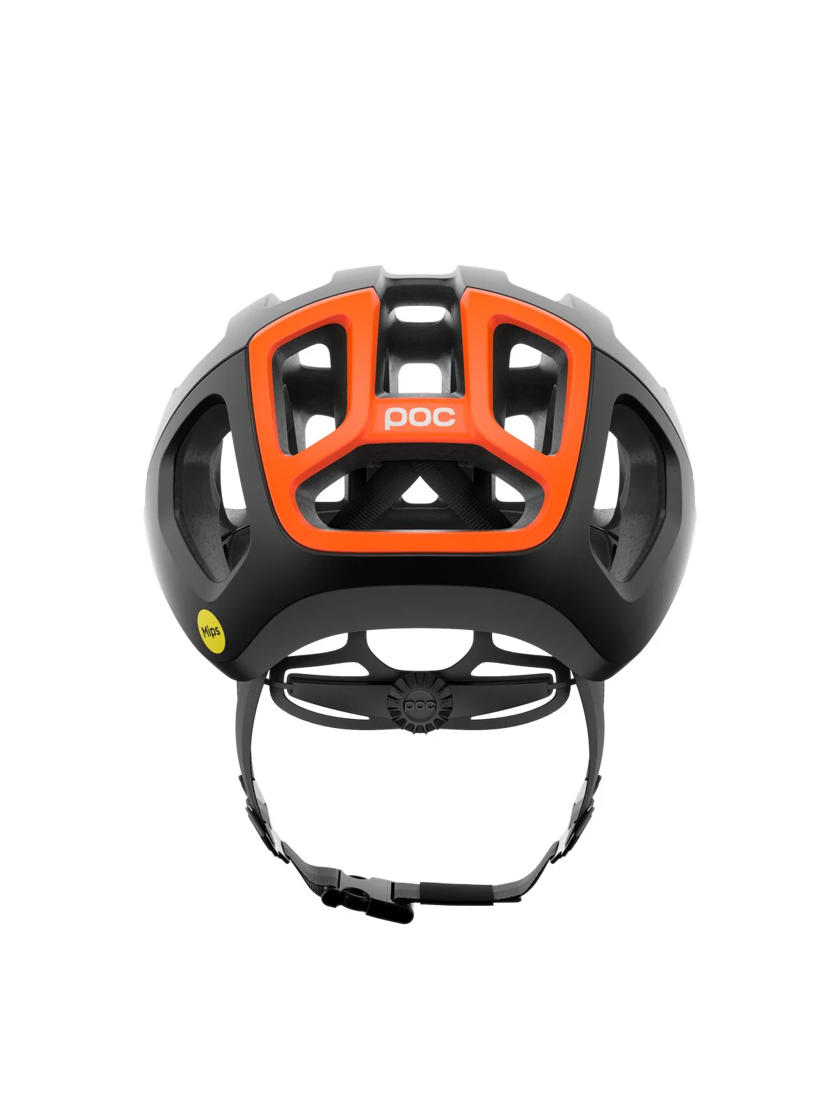 Kask rowerowy POC Ventral Air MIPS - Ur. Black Matt/Fluo. Orange Matt - Image 3