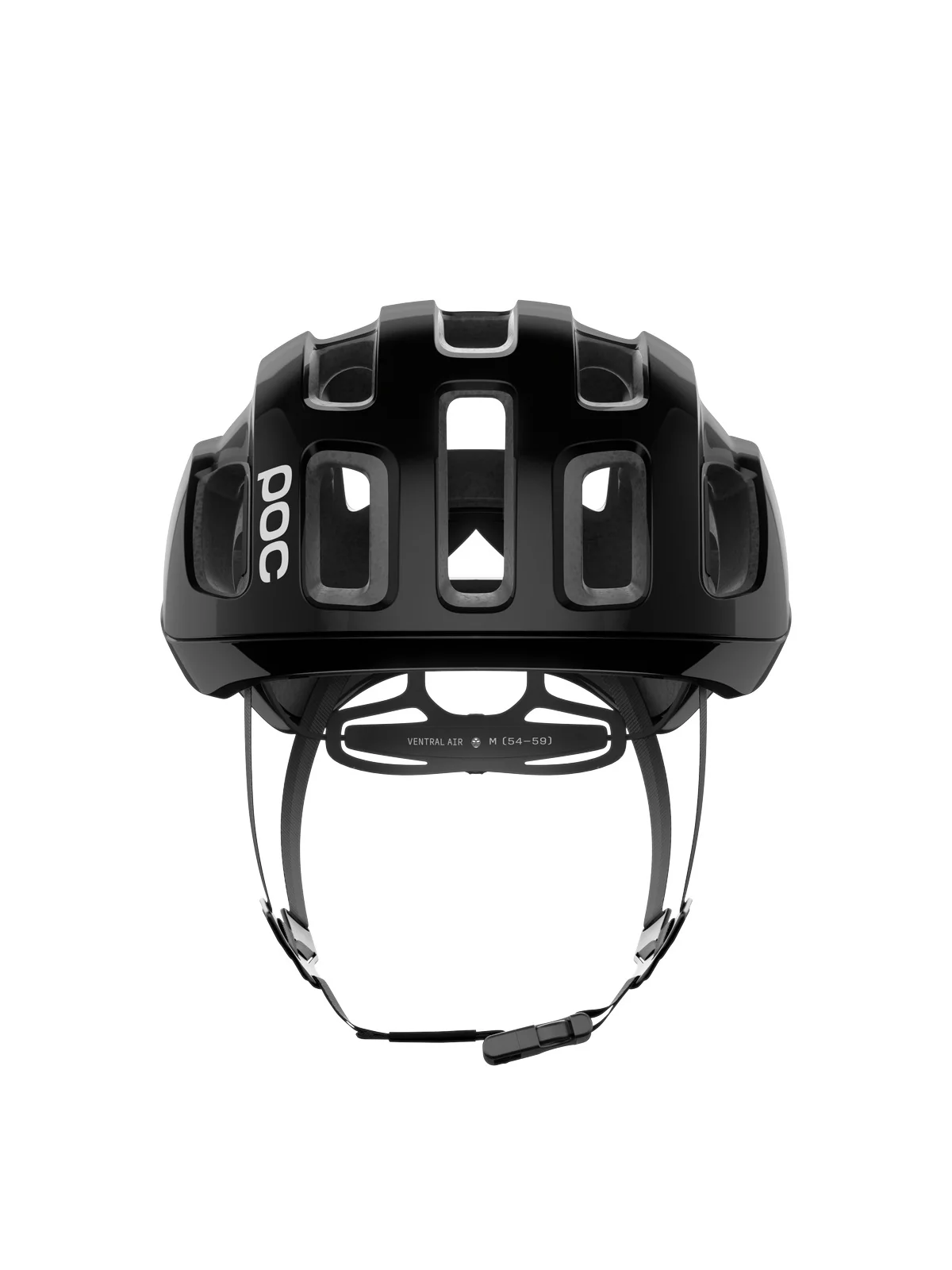 Kask rowerowy POC Ventral Air MIPS - Ur. Black Matt/Hyd. White w. Logo - Image 3