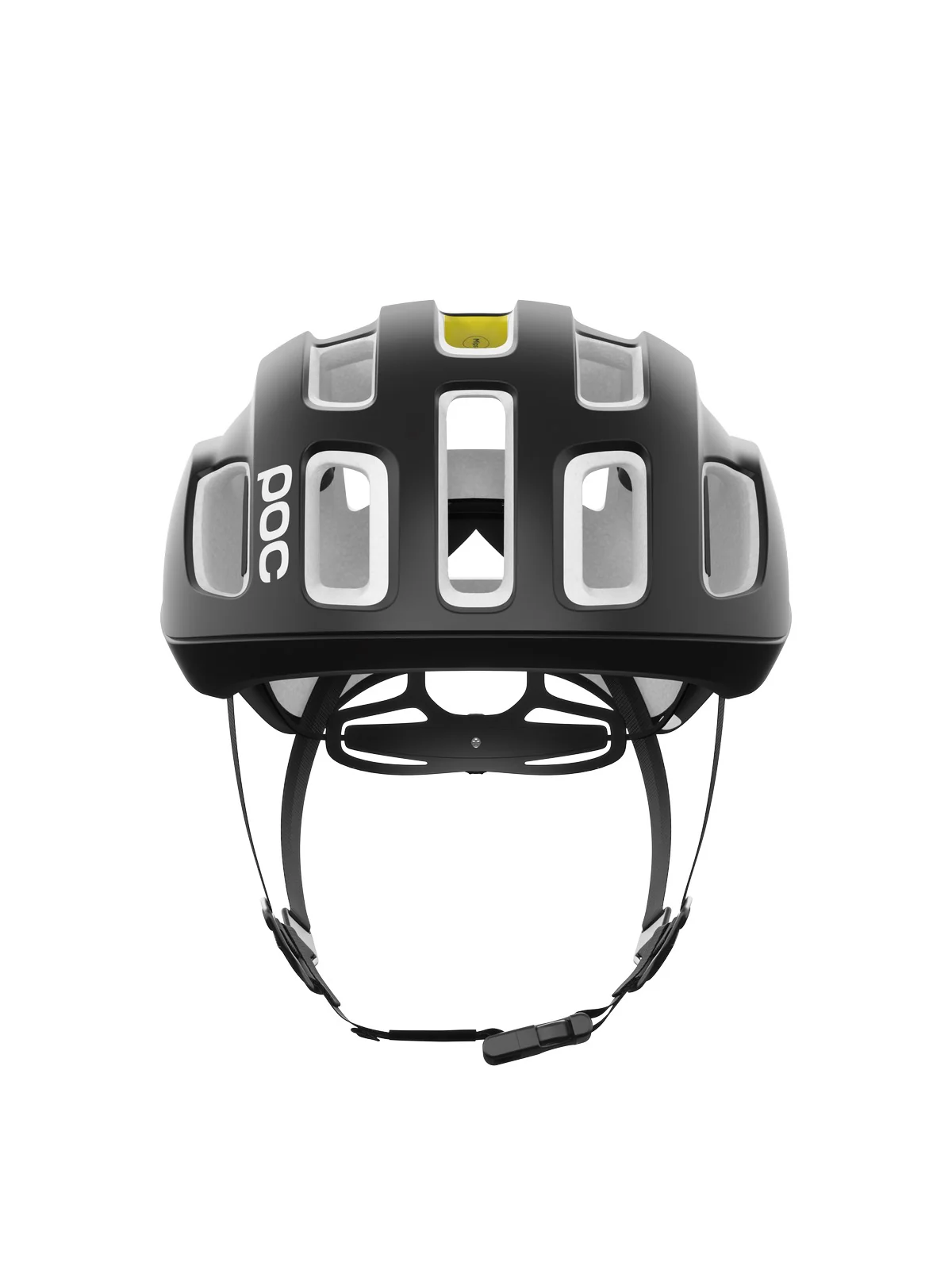 Kask rowerowy POC VENTRAL AIR MIPS NFC - Ur. Black/Hydr. White Matt - Image 5