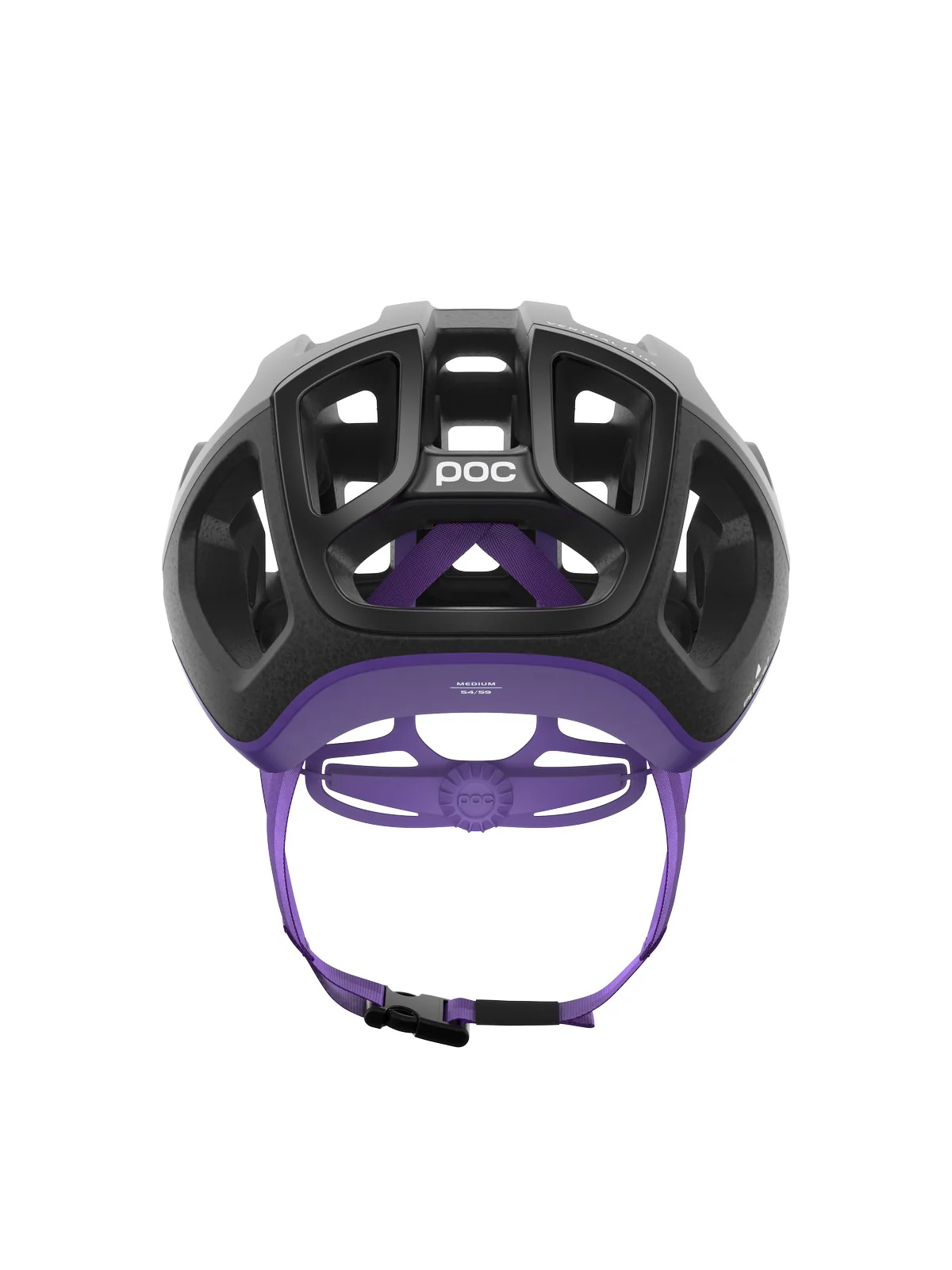 Kask rowerowy POC VENTRAL LITE - Ur. Black/Sap. Purple Matt - Image 5
