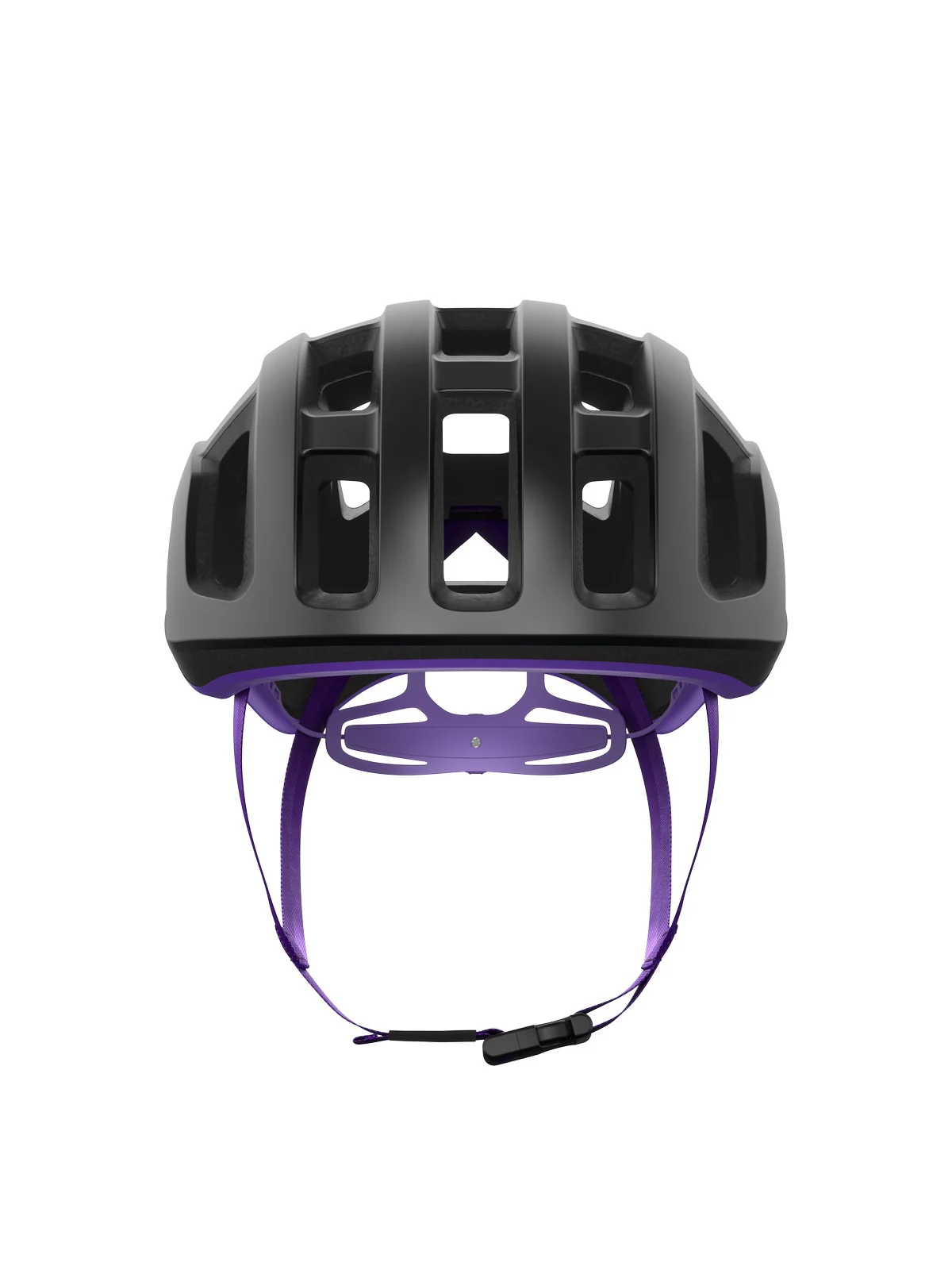 Kask rowerowy POC VENTRAL LITE - Ur. Black/Sap. Purple Matt - Image 6