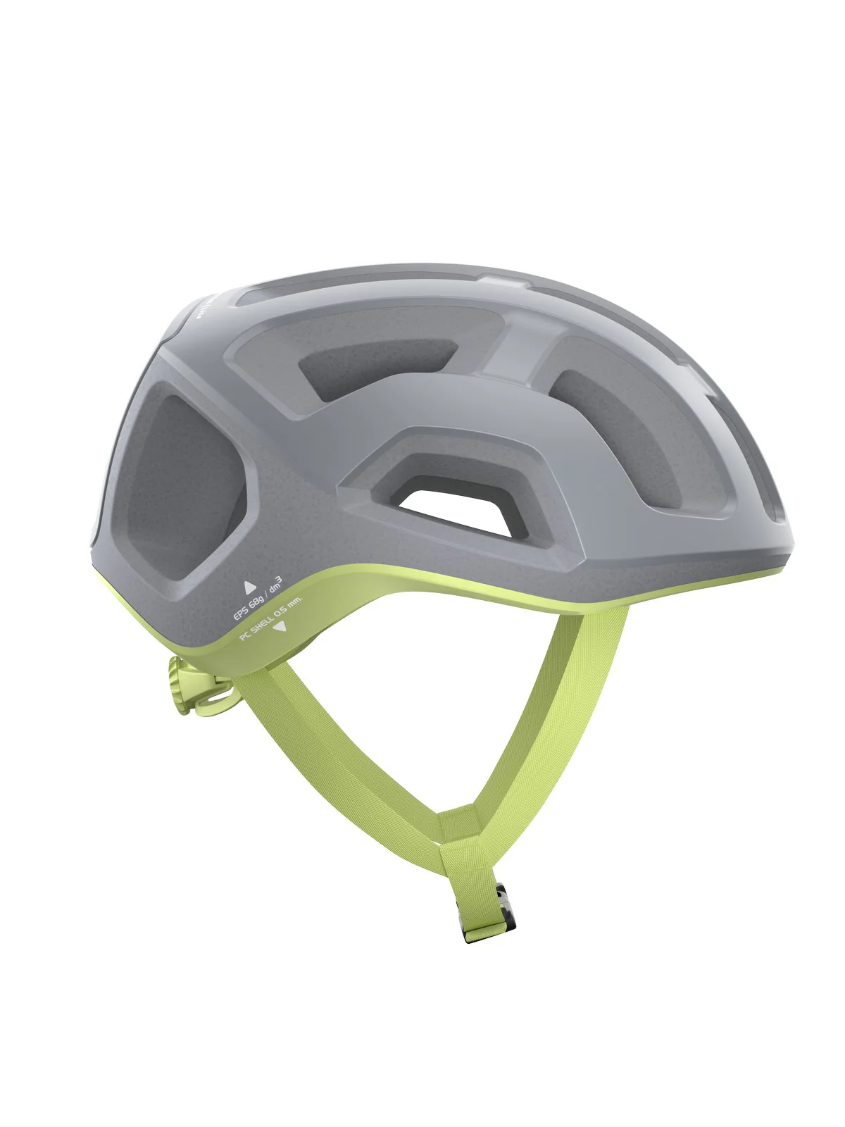 Kask rowerowy POC VENTRAL LITE - Granite Grey/Lemon Calcite Matt - Image 2