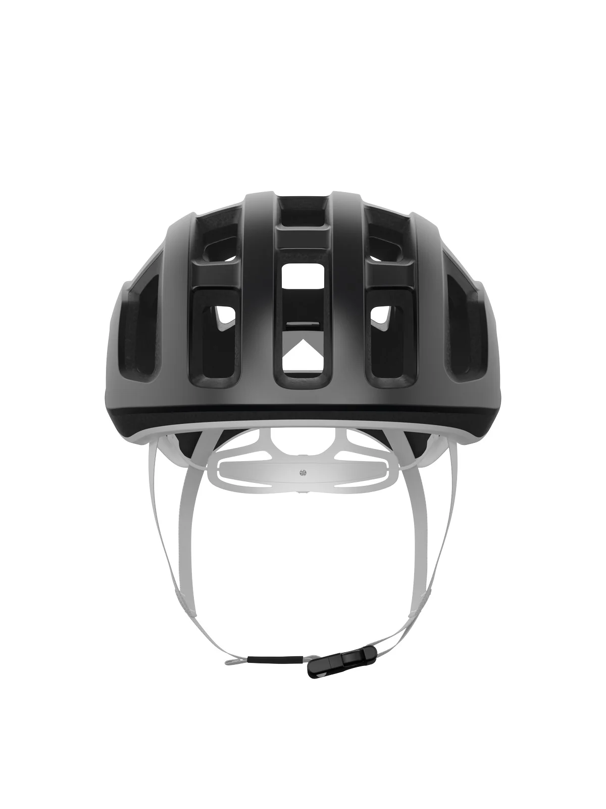 Kask rowerowy POC Ventral Lite Wide Fit - Ur. Black/Hyd. White Matt - Image 2