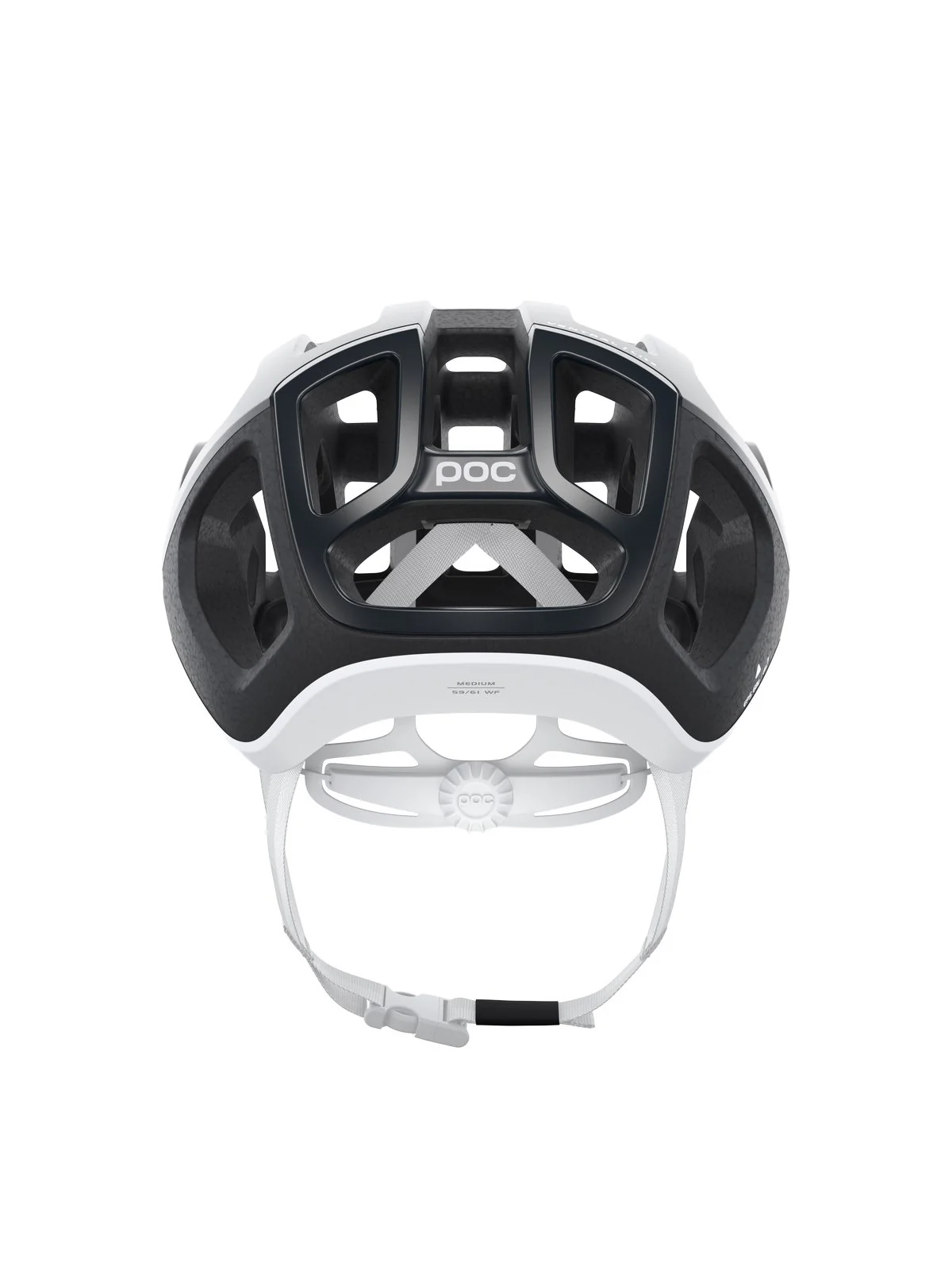Kask rowerowy POC Ventral Lite Wide Fit - Ur. Black/Hyd. White Matt - Image 3