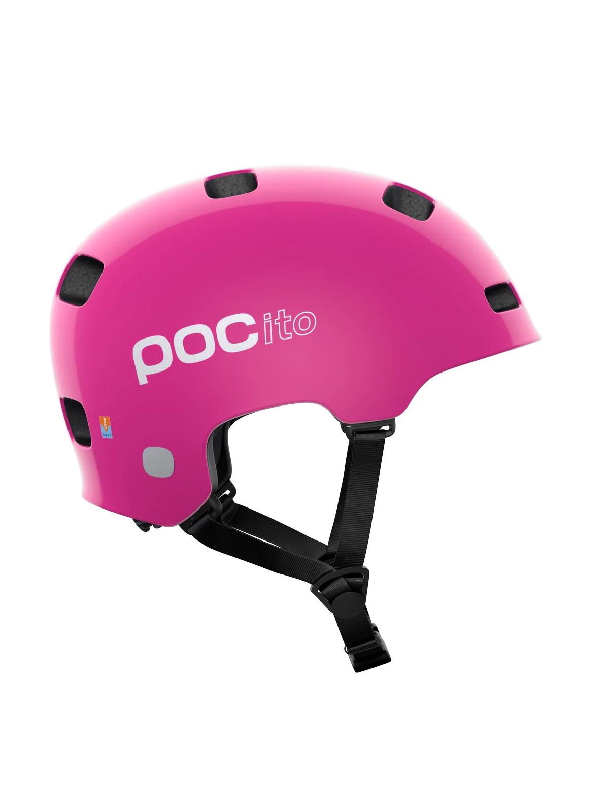 Kask rowerowy POCITO CRANE MIPS - Fluo. Pink - Image 4