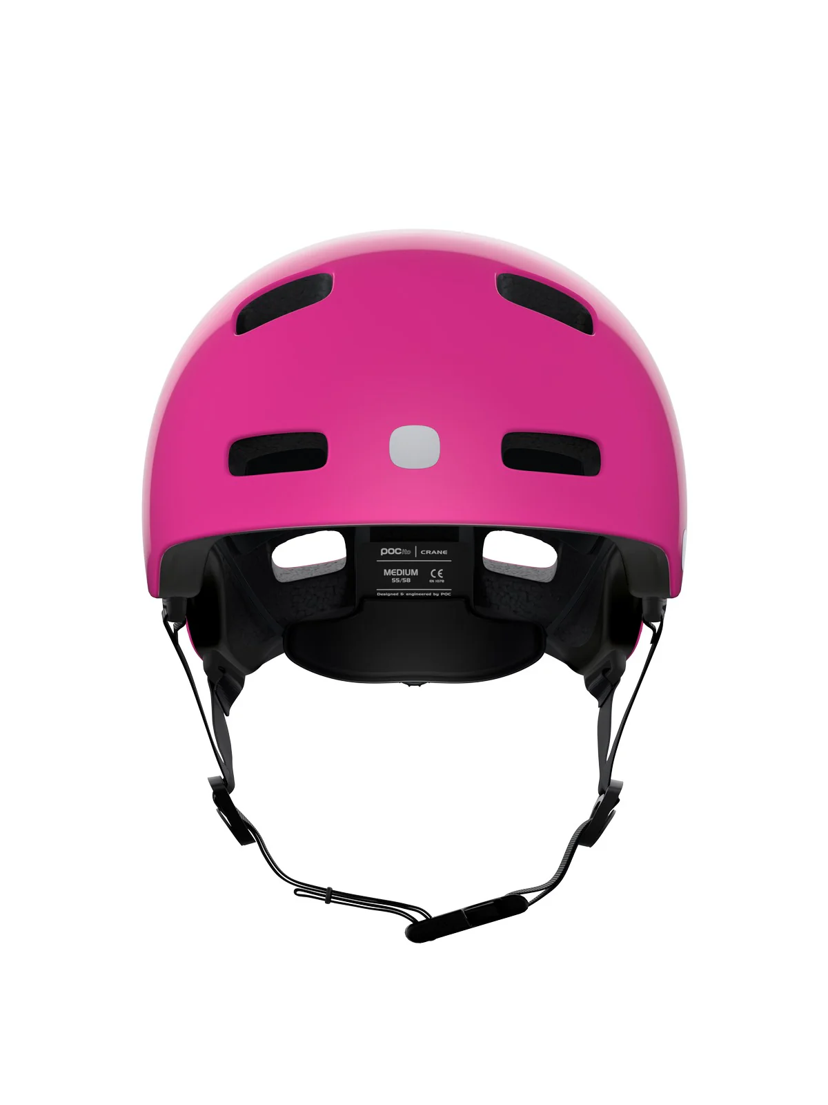 Kask rowerowy POCITO CRANE MIPS - Fluo. Pink - Image 6
