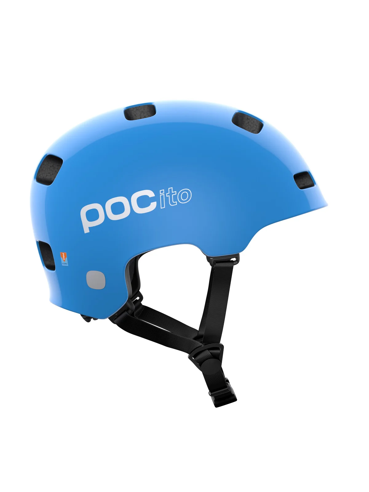 Kask rowerowy POCITO CRANE MIPS - Fluo. Blue - Image 3