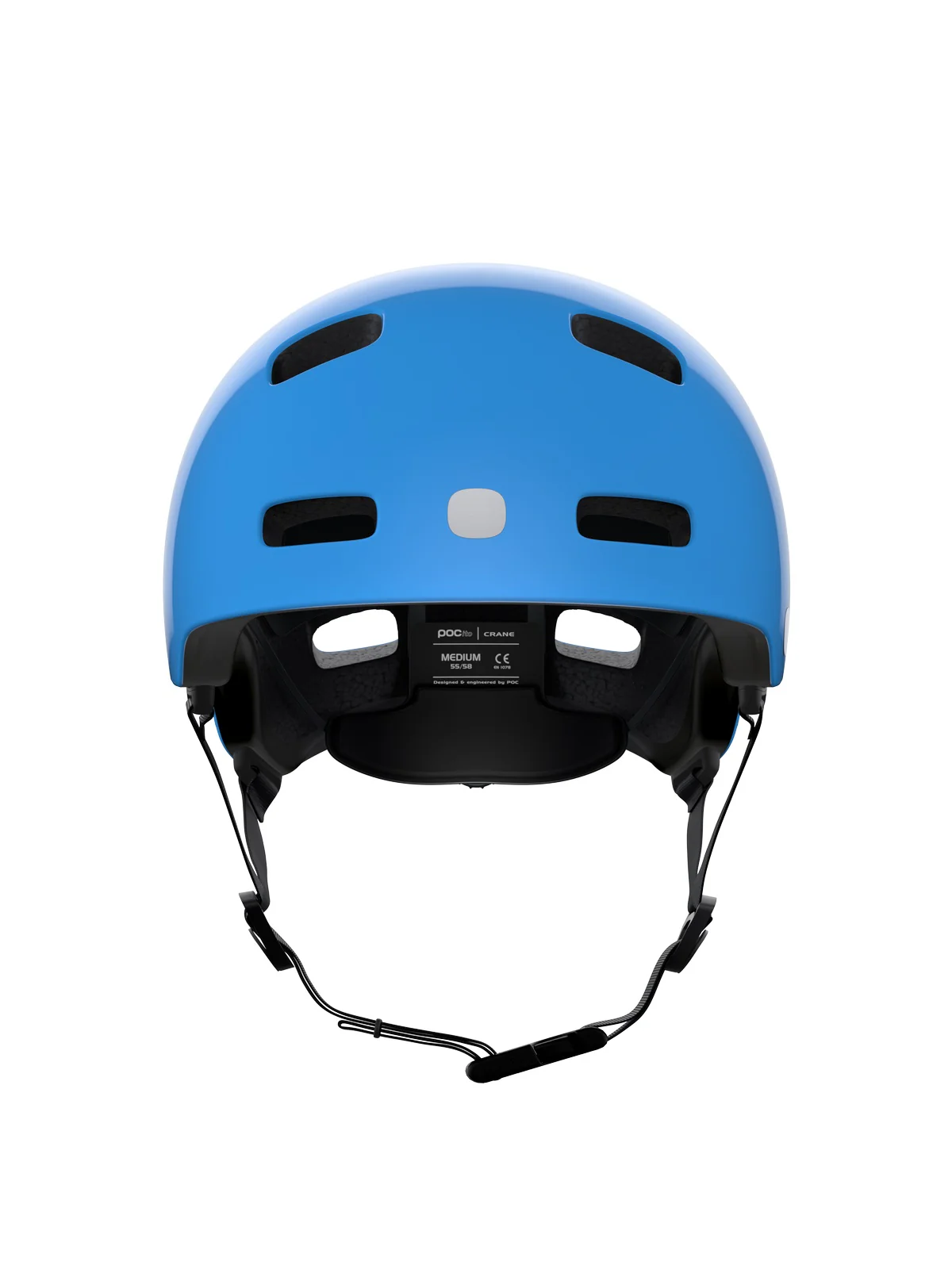 Kask rowerowy POCITO CRANE MIPS - Fluo. Blue - Image 4