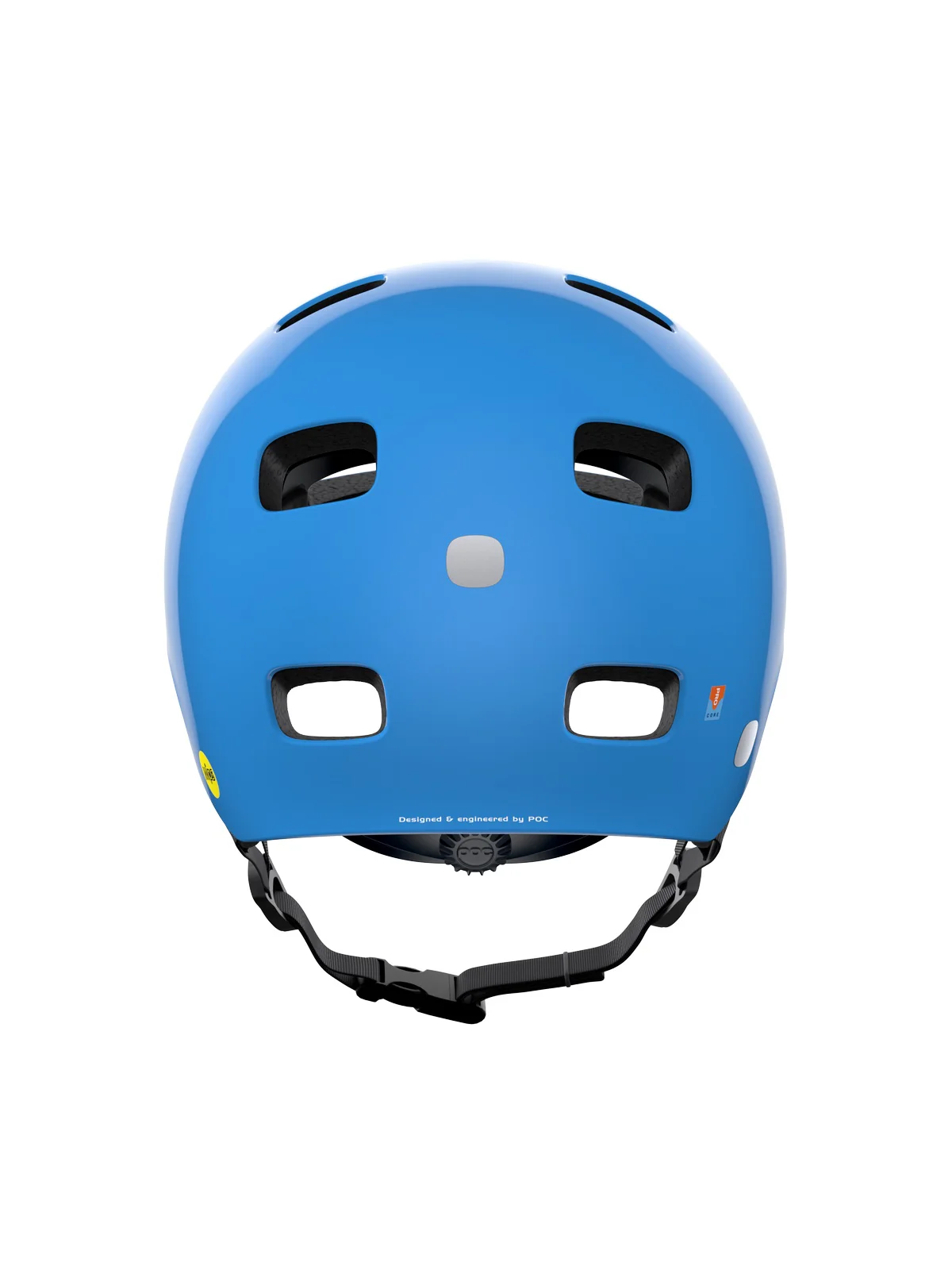 Kask rowerowy POCITO CRANE MIPS - Fluo. Blue - Image 5