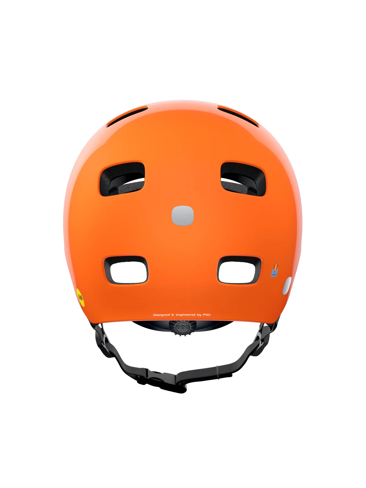 Kask rowerowy POCITO CRANE MIPS - Fluo. Orange - Image 3
