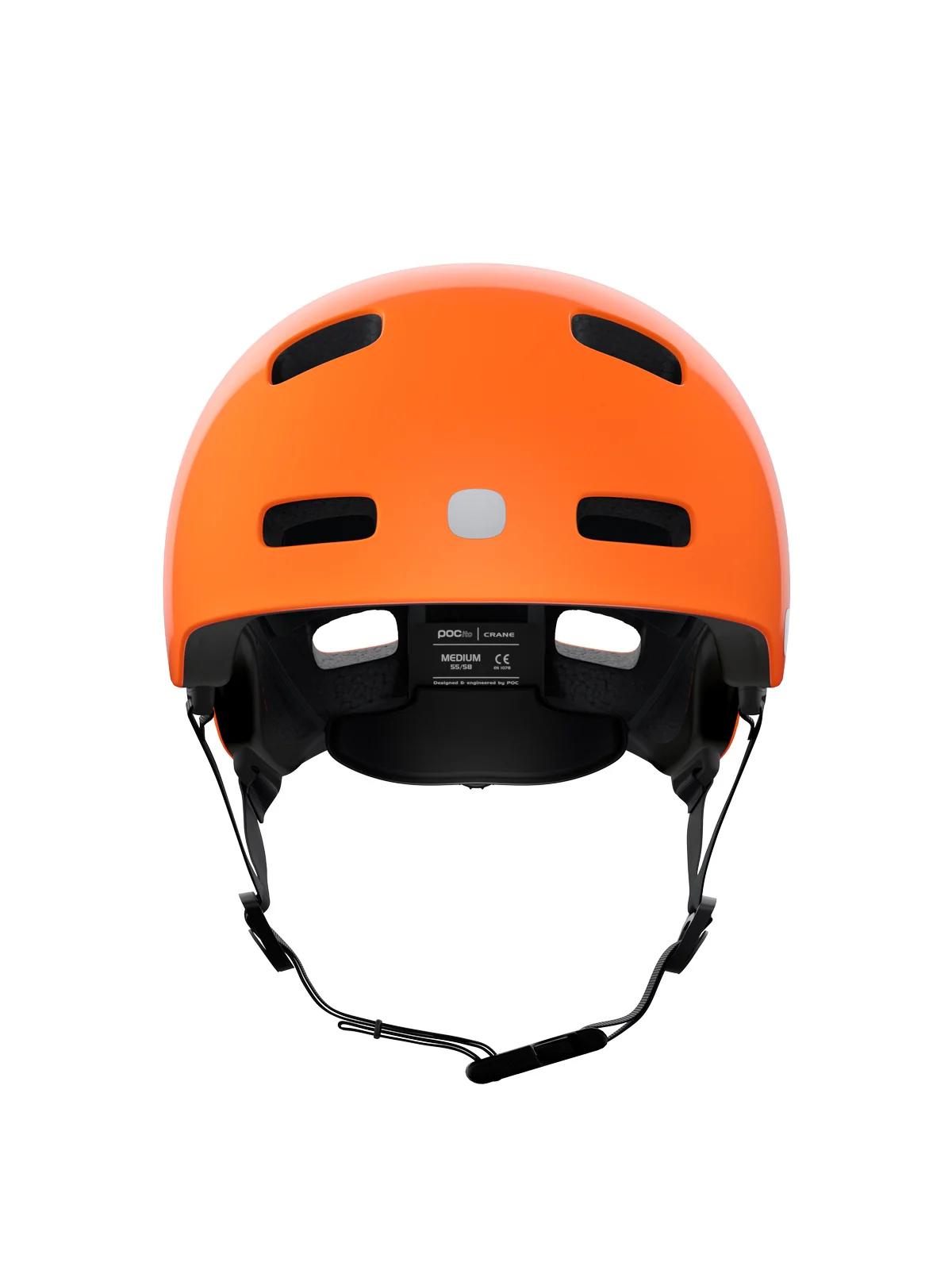 Kask rowerowy POCITO CRANE MIPS - Fluo. Orange - Image 4
