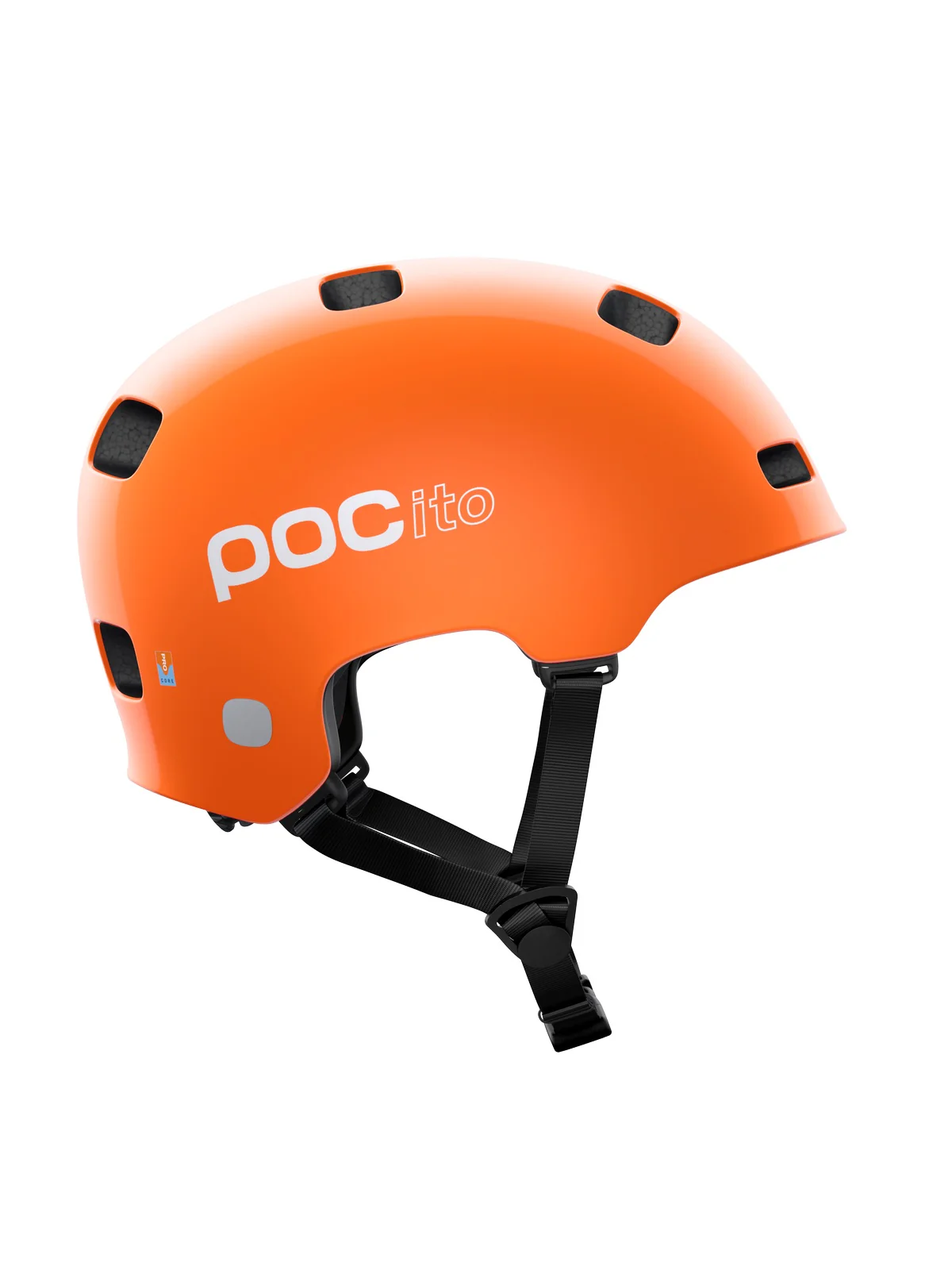Kask rowerowy POCITO CRANE MIPS - Fluo. Orange - Image 5