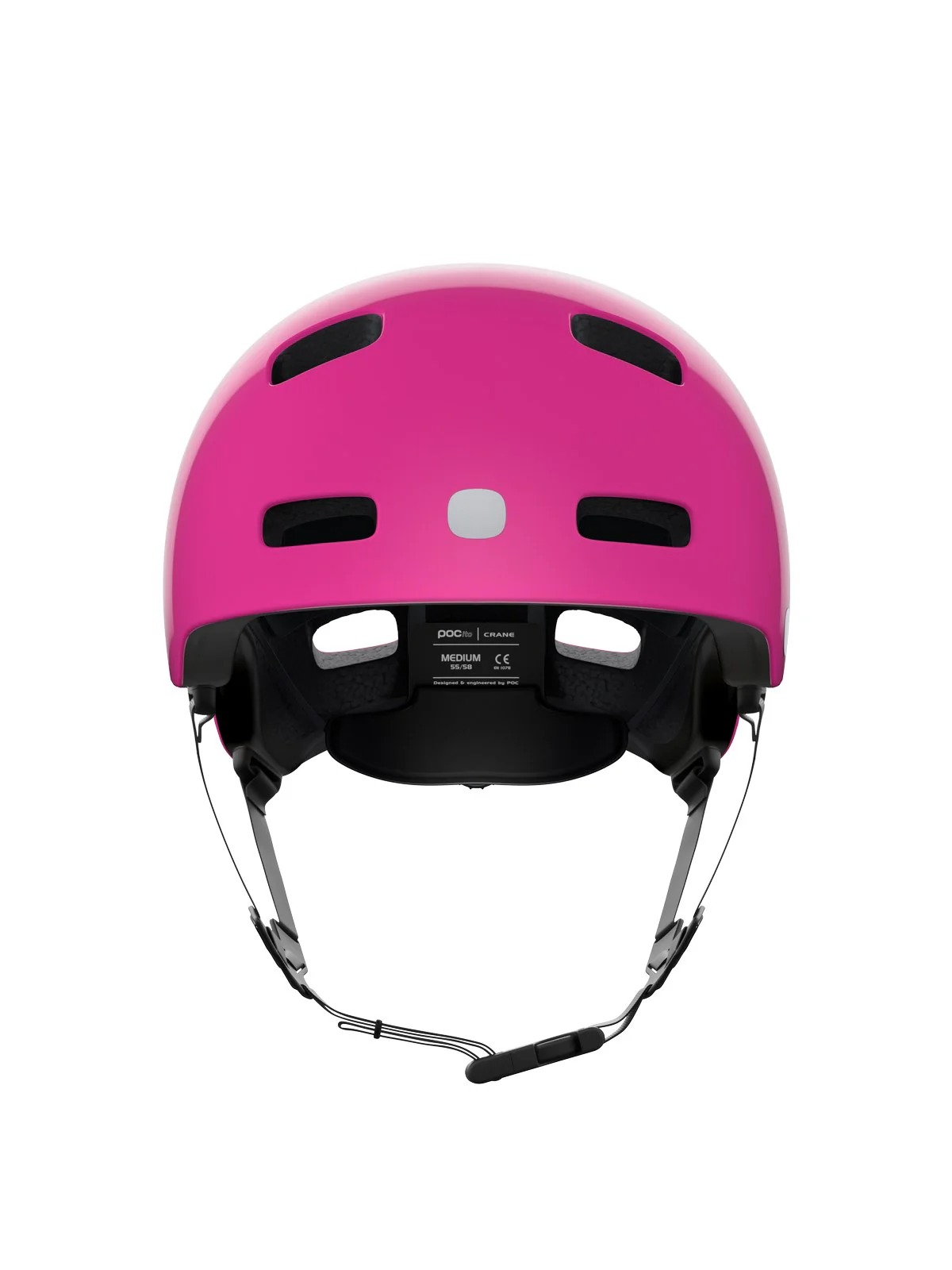 Kask rowerowy POCito Crane MIPS - Fluo. Pink - Image 3