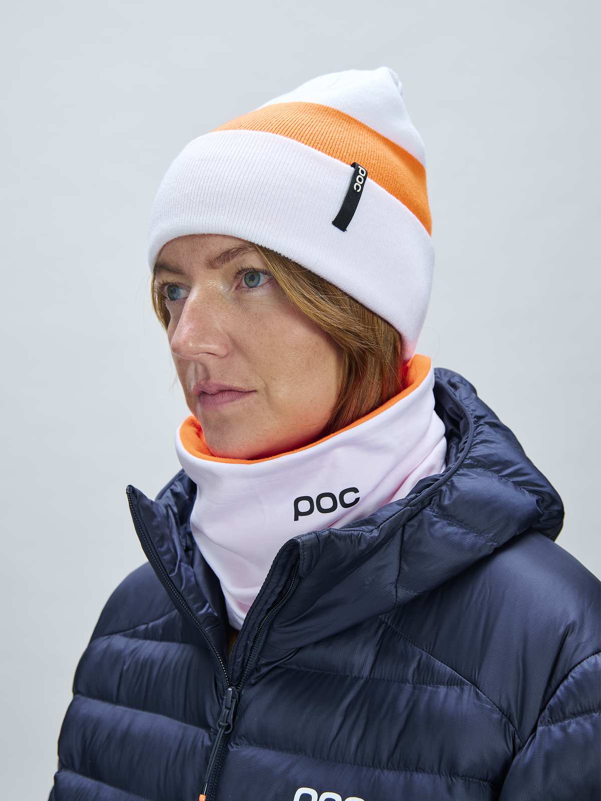 Komin narciarski POC NECKWARMER - biały - Image 2