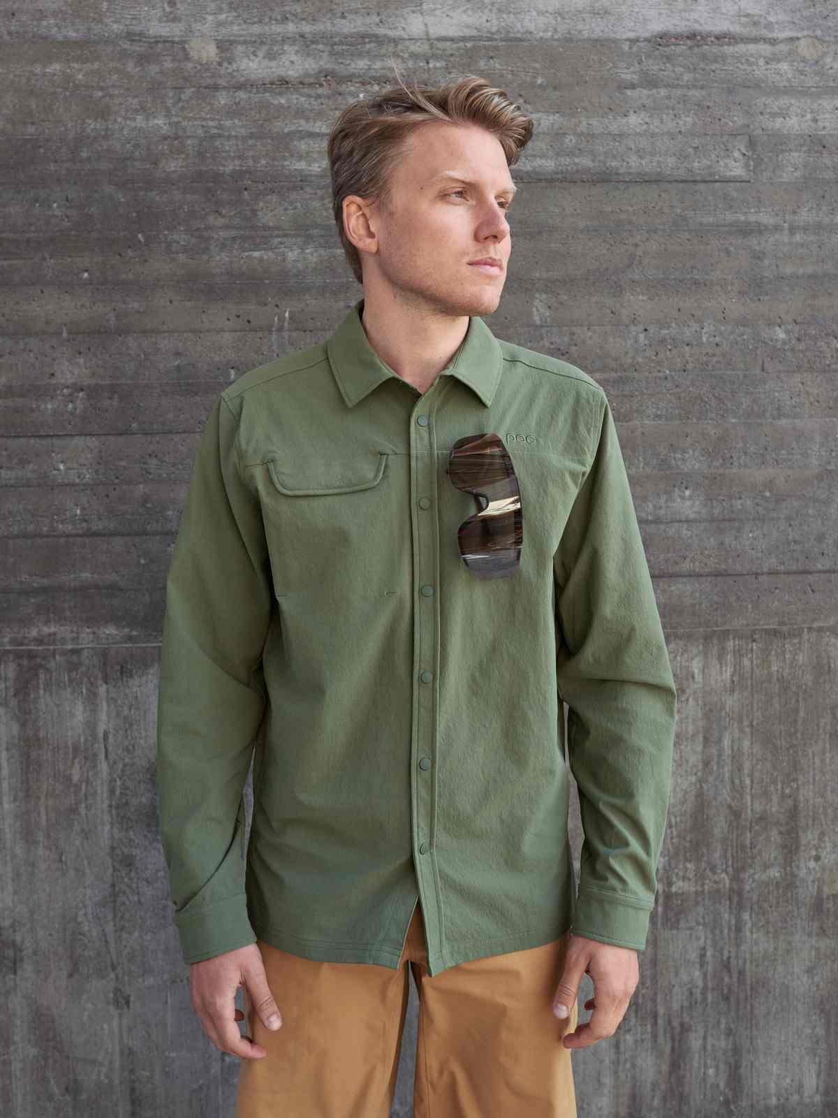 Koszula POC Rouse Shirt - Epidote Green - Image 2