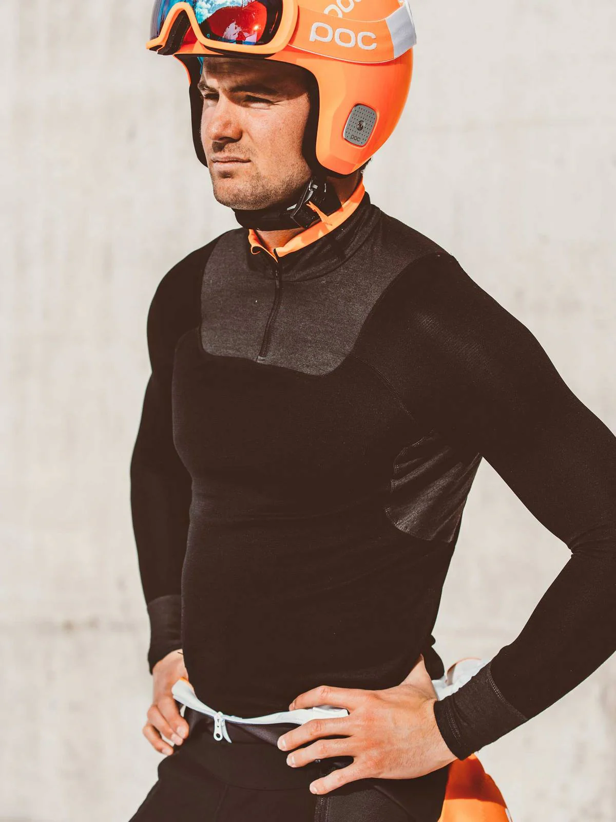 Koszulka Narciarska Poc Resistance Layer Jersey - Balck - Image 2