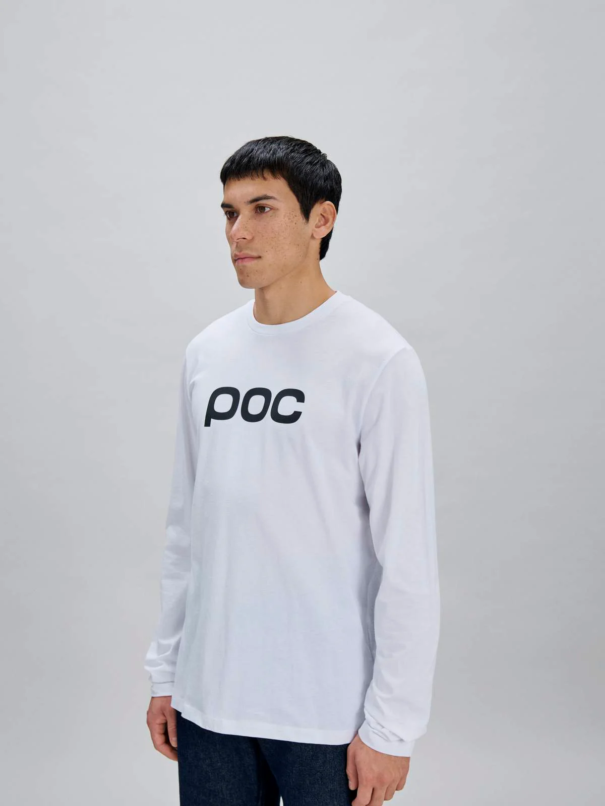 Koszulka longsleeve POC L/S Tee - Hyd. White - Image 2