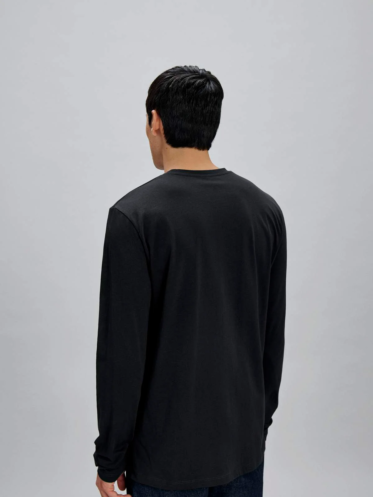 Koszulka longsleeve POC L/S Tee - Ur. Black - Image 3