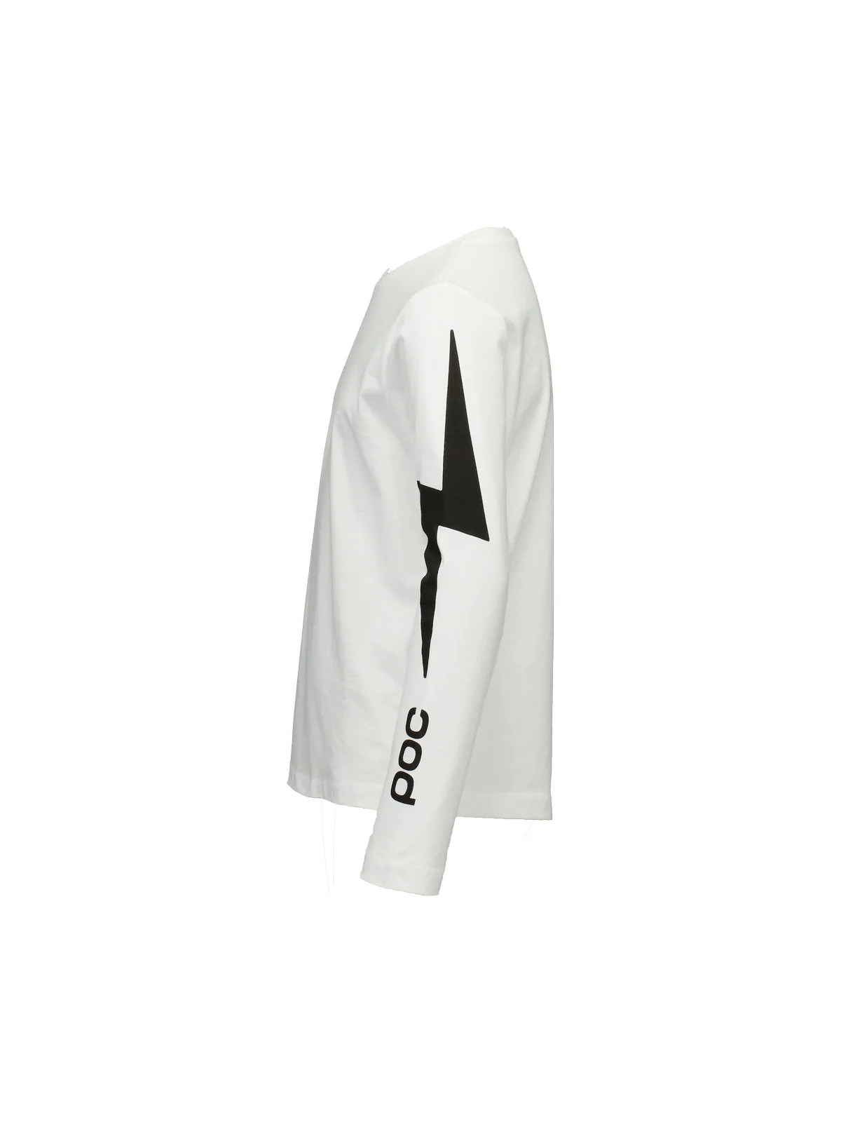 Koszulka longsleeve POC L/S Tee Jr - Blixten White - Image 5
