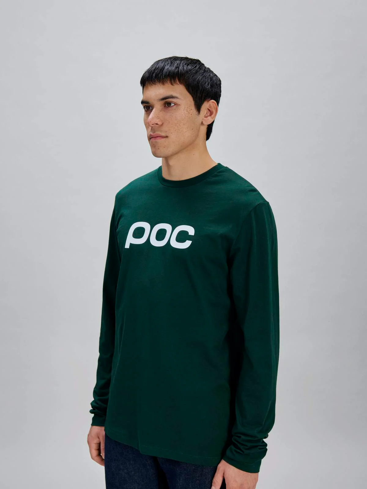 Koszulka longsleeve POC L/S Tee - Parg. Green - Image 2