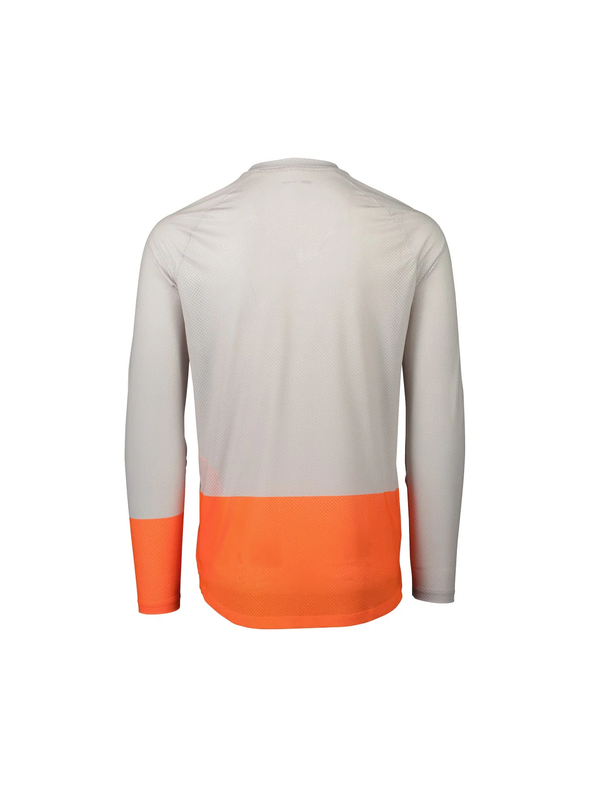 Koszulka rowerowa POC MTB Pure LS Jersey - Granite Grey/Zink Orange - Image 6