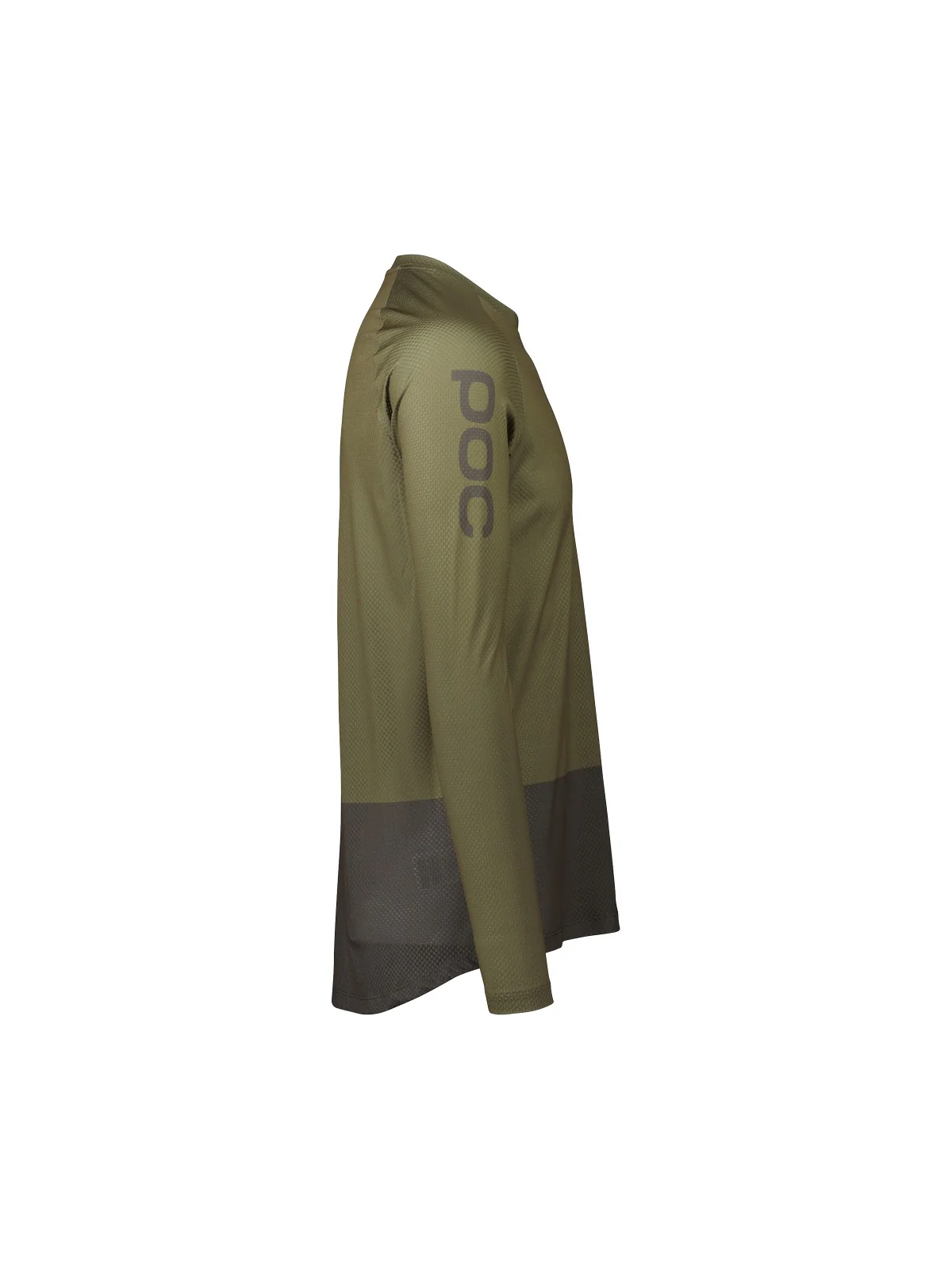 Koszulka rowerowa POC MTB Pure LS Jersey - Epid. Green/Sylvanite Grey - Image 5