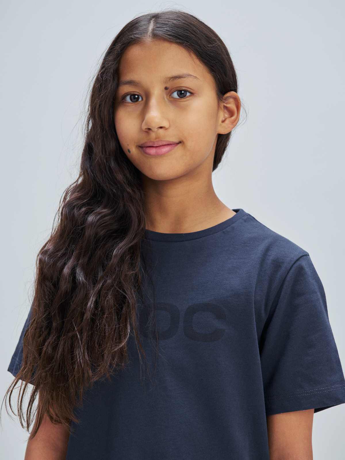 Koszulka POC Tee Jr - Apatite Navy - Image 3