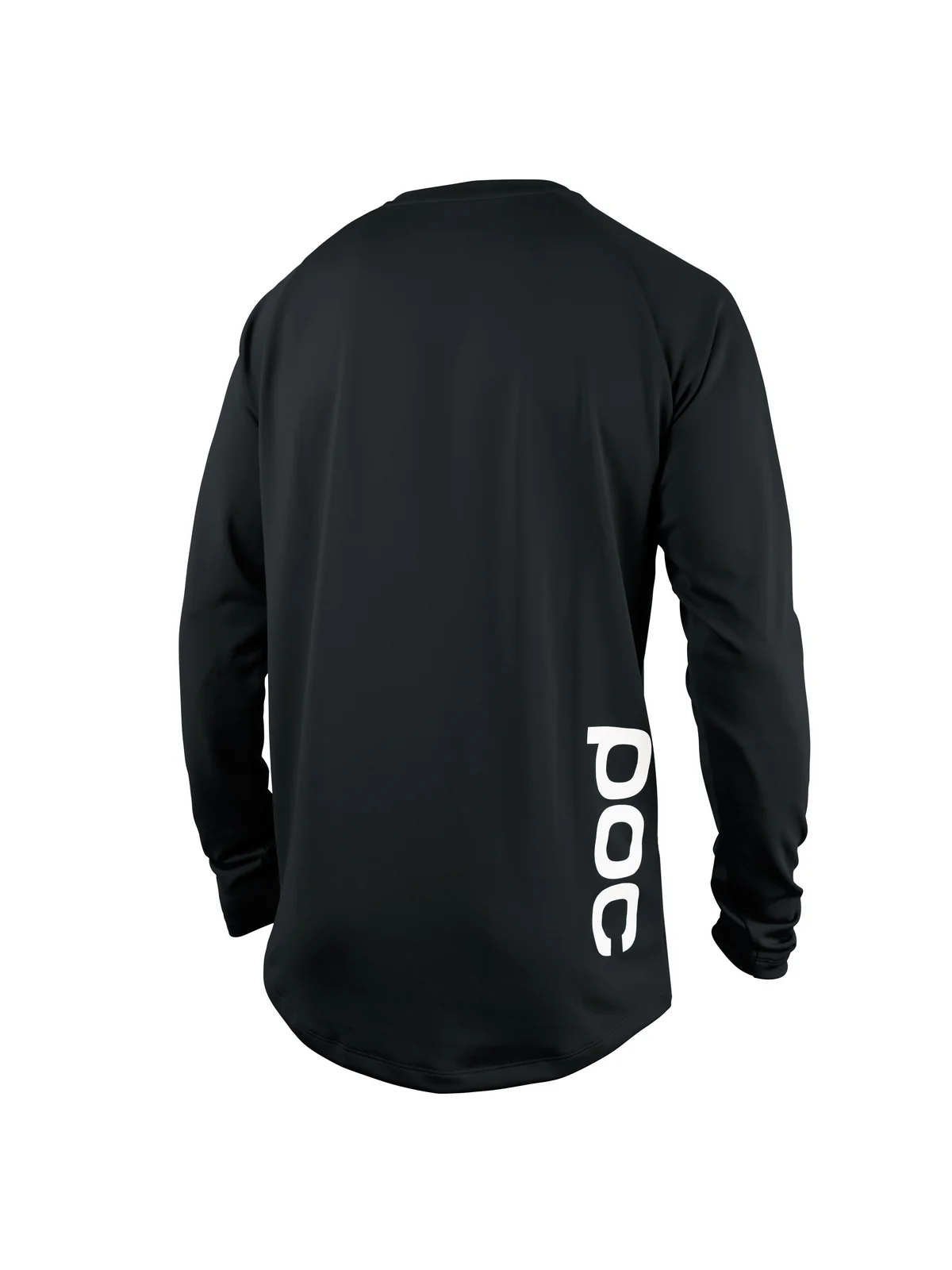 Koszulka rowerowa POC ESSENTIAL DH LS - Carbon Black - Image 3