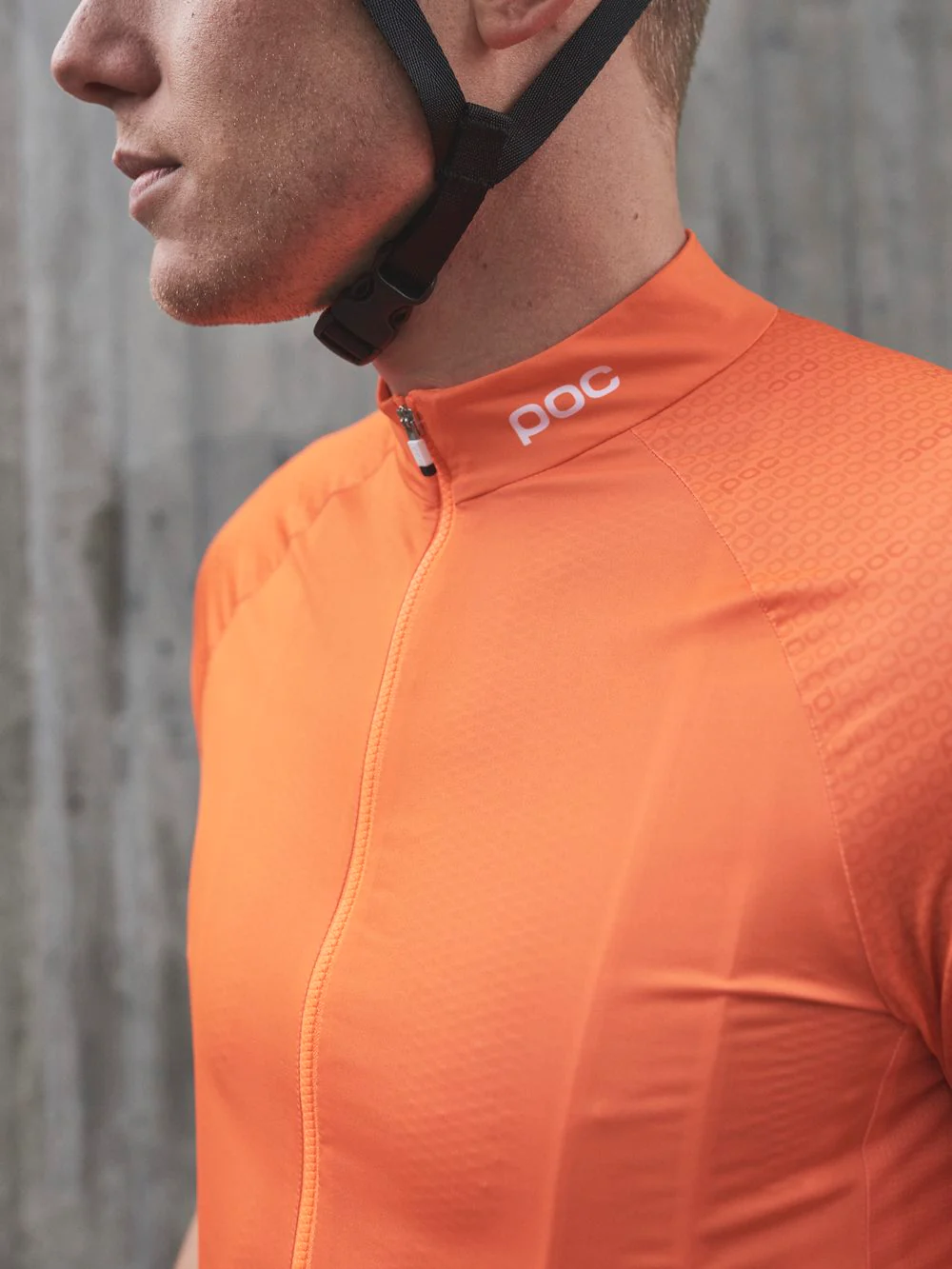 Koszulka rowerowa POC ESSENTIAL ROAD - Zink Orange - Image 3
